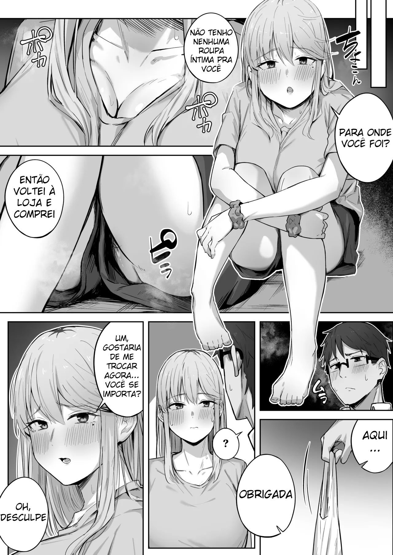 A Gyaru Popular da Turma Tinha Como Complexos o Fato de se Mijar e Seus Mamilos Invertidos. - Foto 11