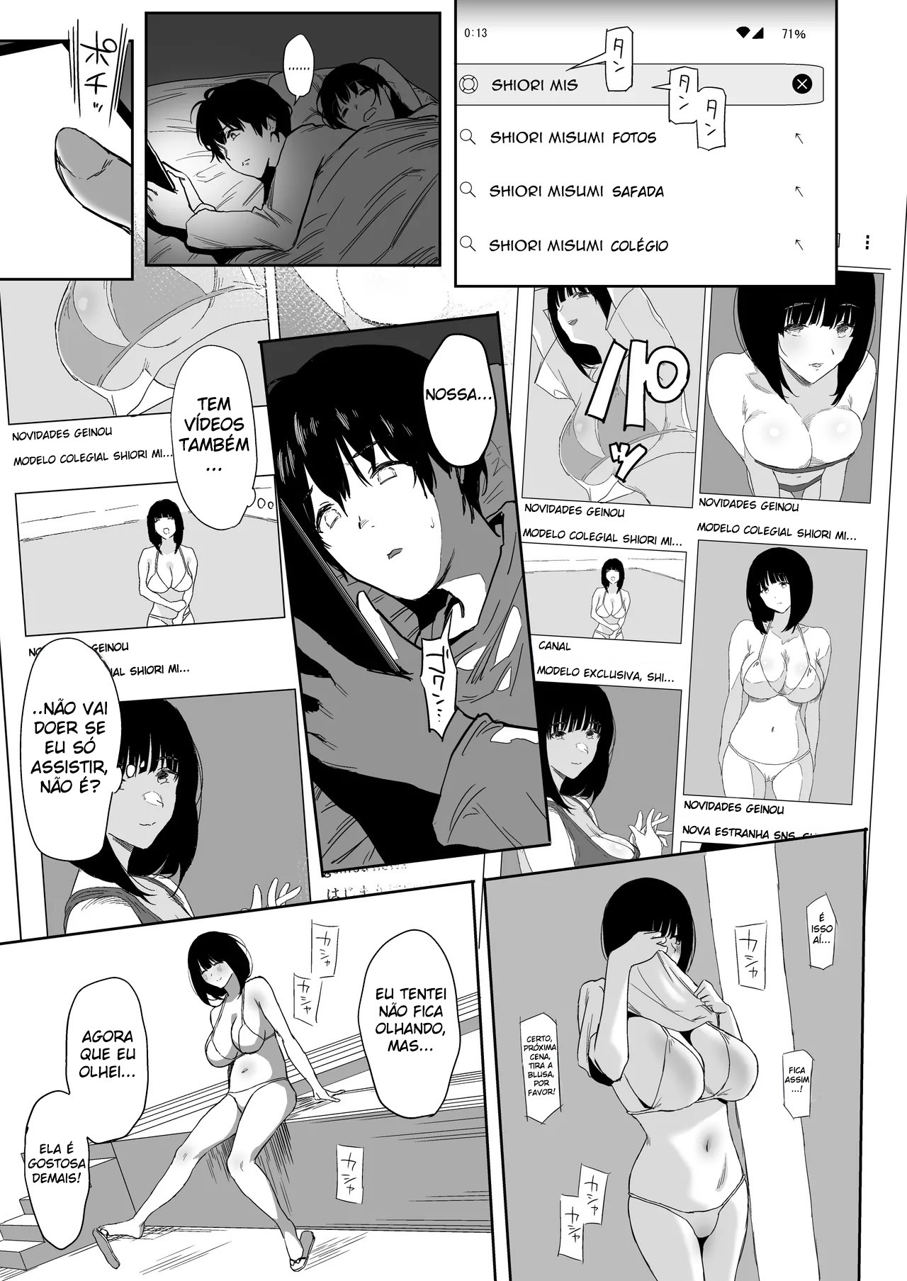 Eu Ainda Te Amo ~ Minha Ex Virou uma Idol Gravure Peituda e Me Seduz com Sexo Adúltero - Foto 12