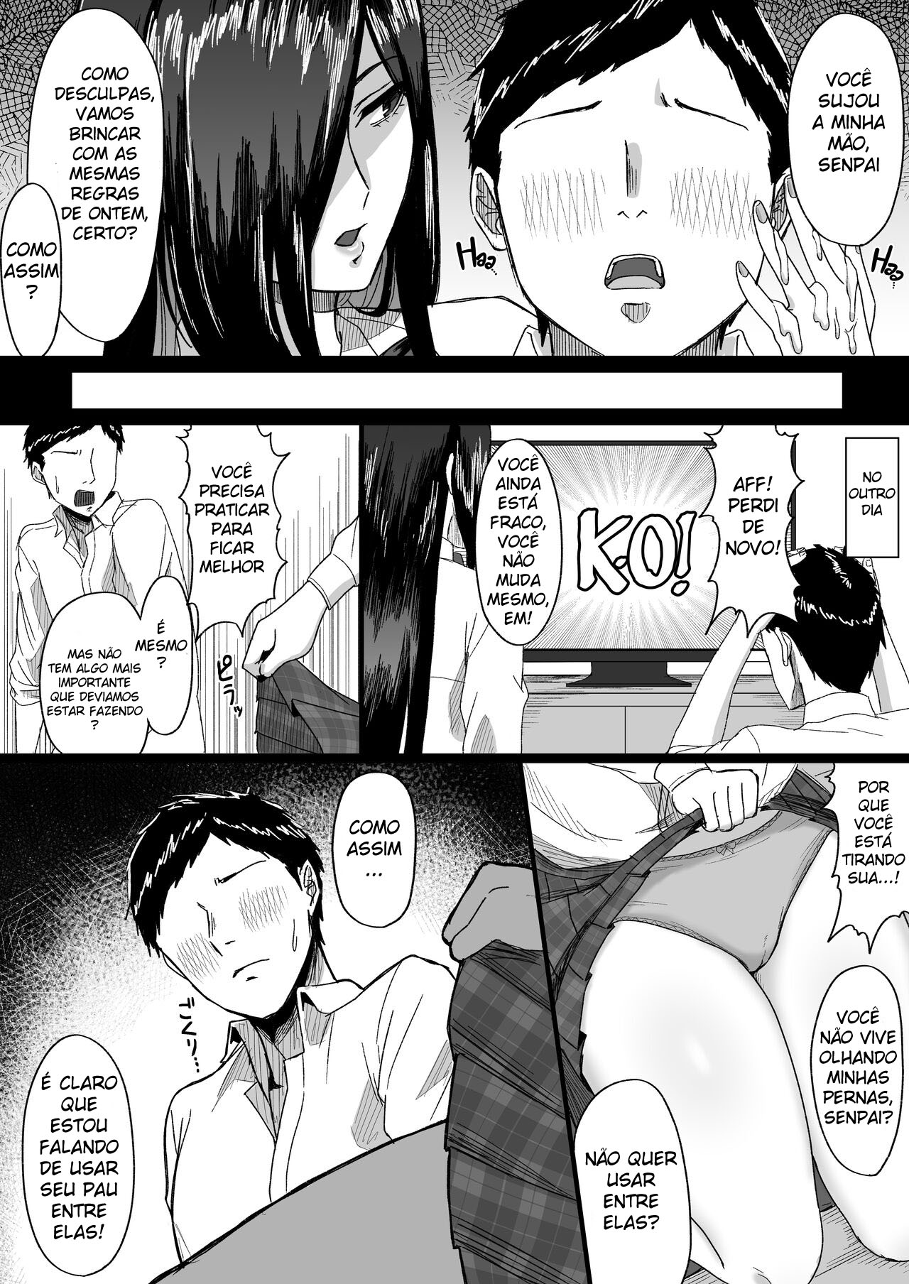 Uma História Sobre Uma Kouhai Alta Que Me Assedia Sexualmente - Foto 12