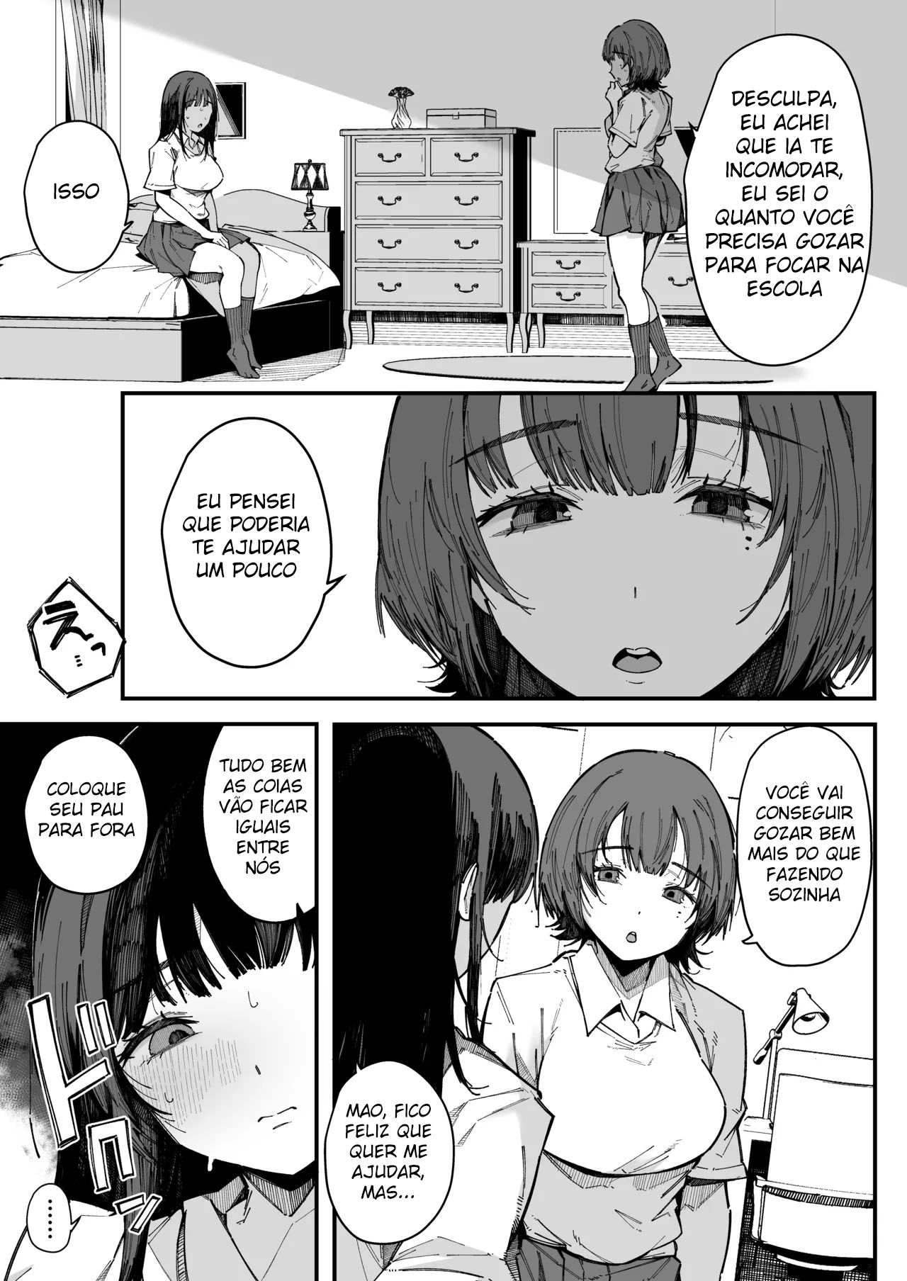 Dependência de Ejaculação com a Onee-chan - Foto 12