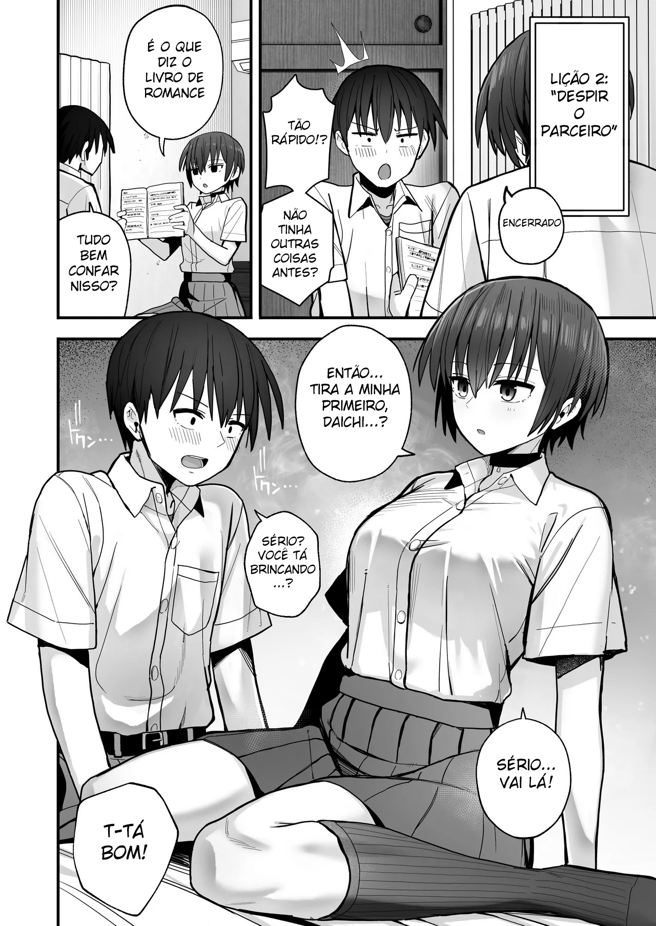 Treino de Sexo Sem Beijo Com a Amiga de Inf*** Tomboy Que Sempre Amei - Foto 11