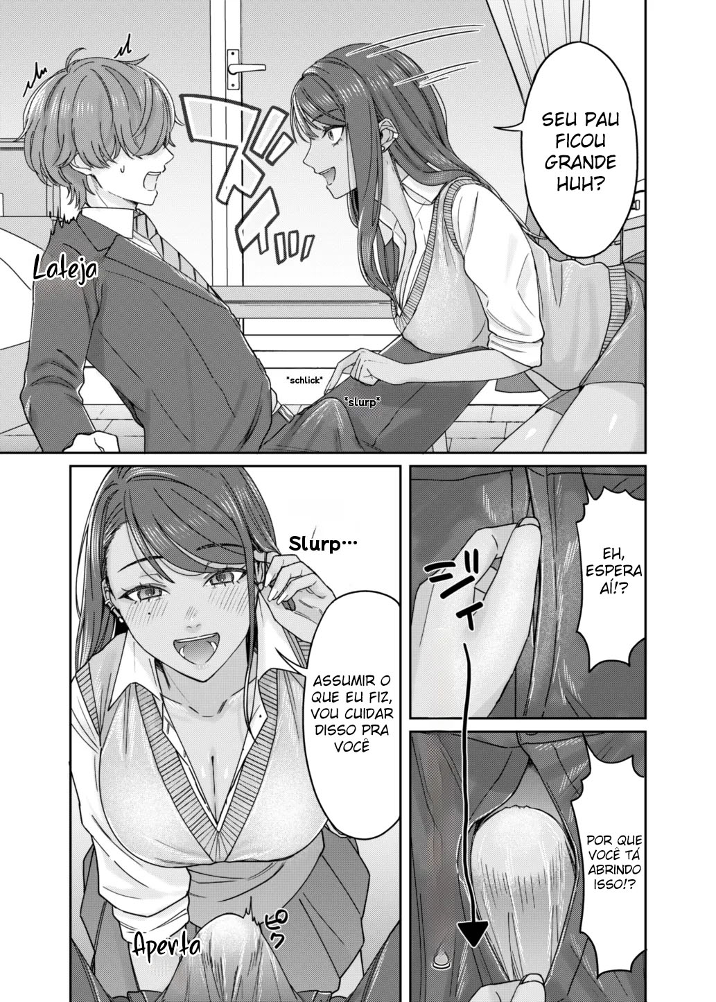 Uma História de Estudar às Escondidas com a Minha Amiga de Inf*** Gyaru - Foto 12