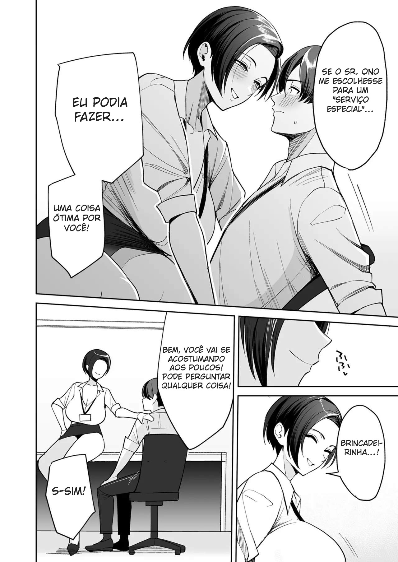 A Recompensa é Com o Corpo ~ Benefícios Bons Demais, o Trabalho do Departamento de Alívio Sexual ~ - Foto 12