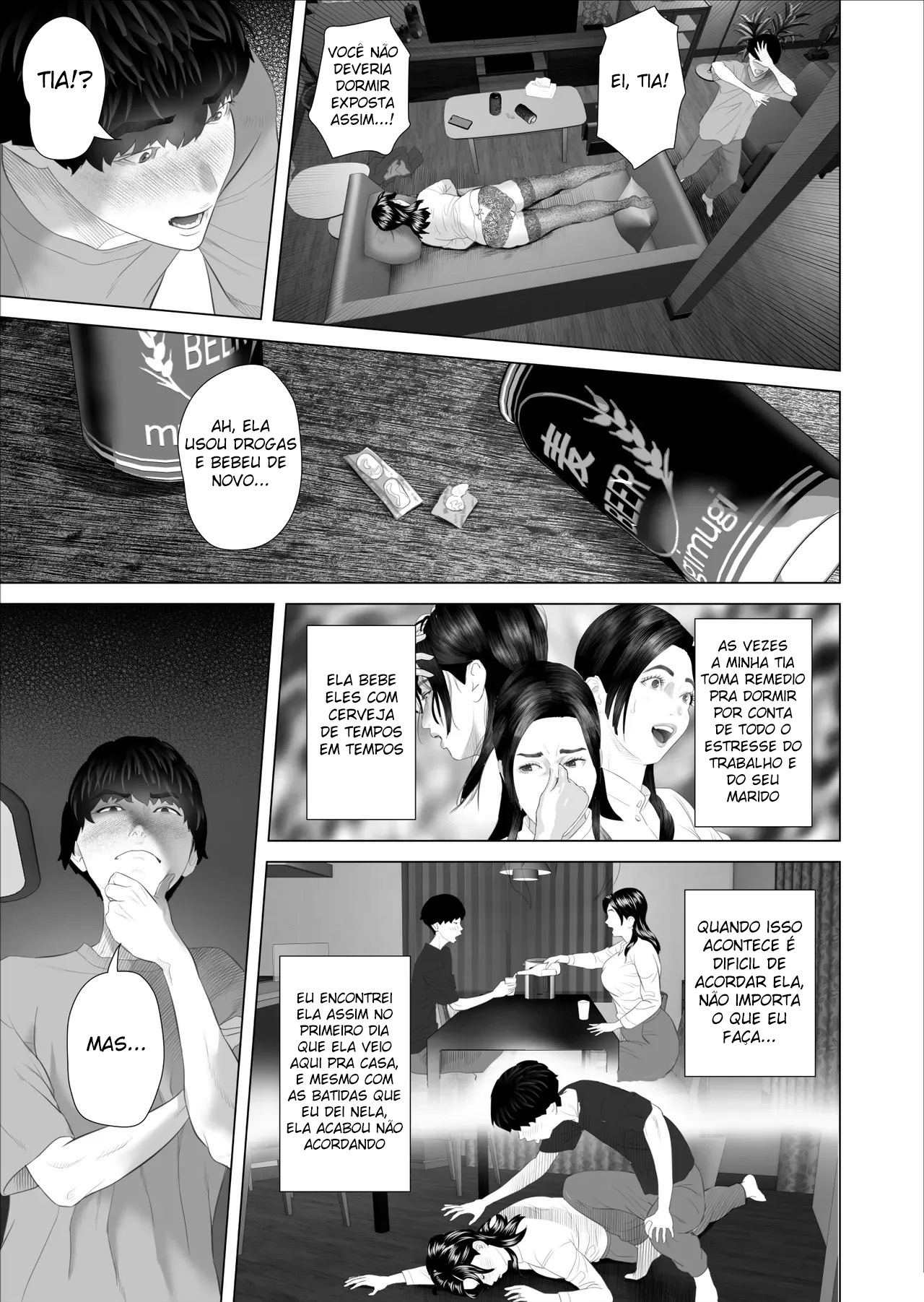 Sedução Familiar ~ Os Segredos Ocultos da Tia Kaoru ~ Edição Lingerie Erótica - Foto 13