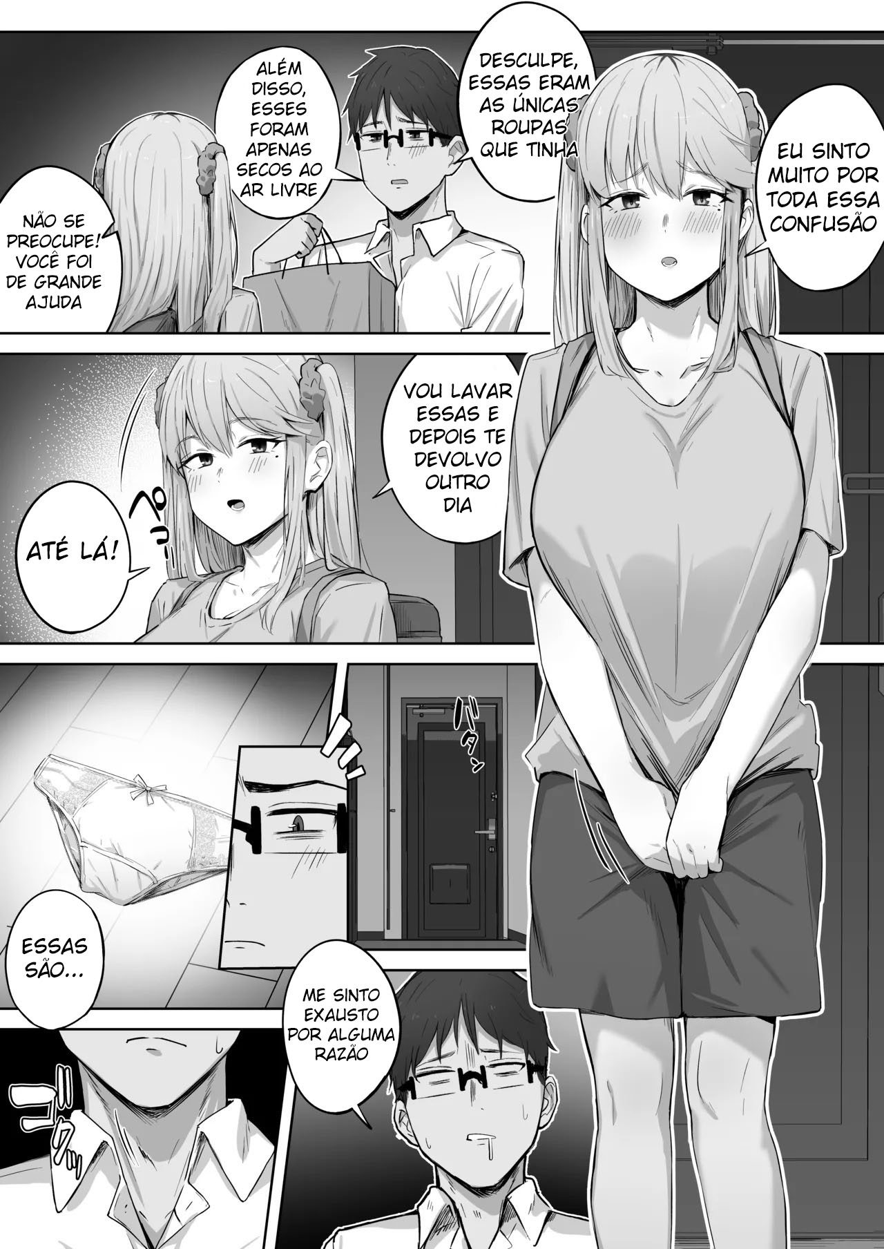 A Gyaru Popular da Turma Tinha Como Complexos o Fato de se Mijar e Seus Mamilos Invertidos. - Foto 12