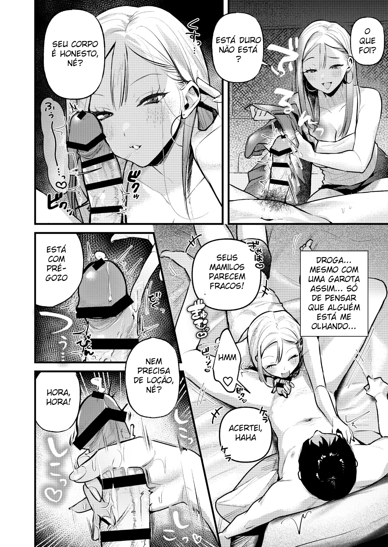 Um Assalariado Viciado em Masturbação Vira Brinquedo Sexual de Uma Gyaru - Foto 13