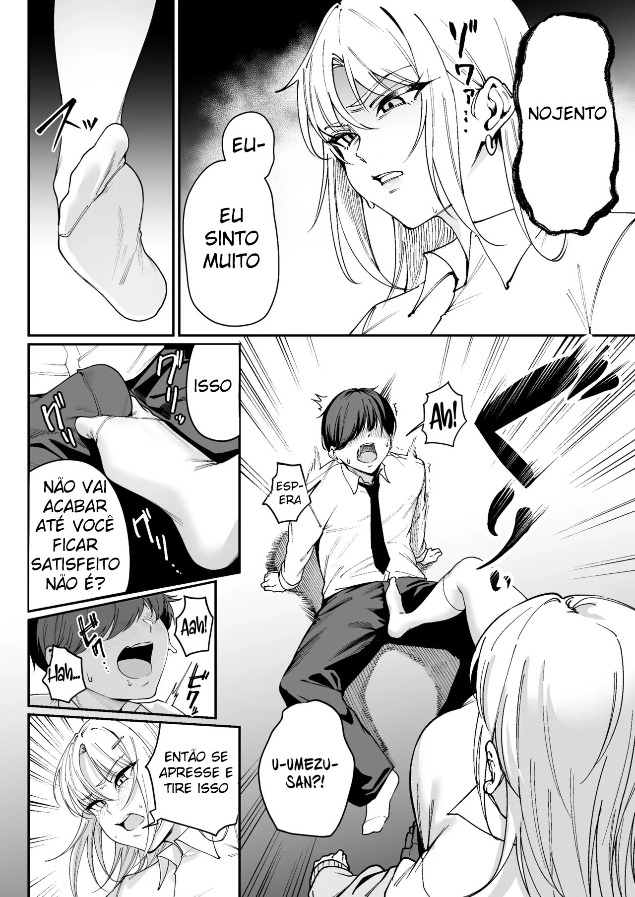 Agora Que Sou um Aluno de ‘Tratamento Especial’, Vou Escolher a Gyaru Mal-Comportada! – Umezu-san, Quer Sempre Coloca a Bunda na Minha Mesa – - Foto 13