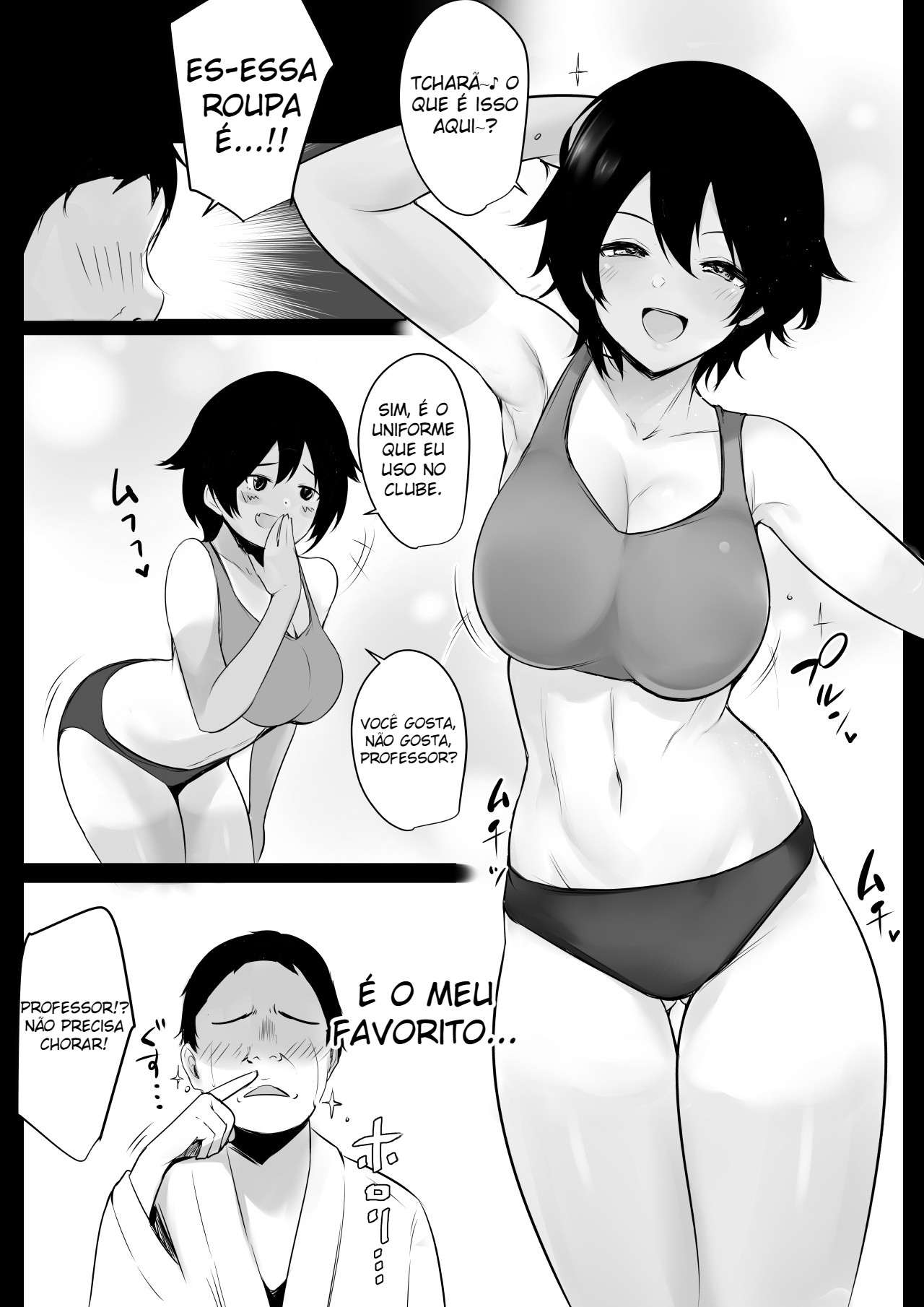 Um Coroa Que Satisfaz os Desejos Sexuais de Uma Tomboy ~ Um Encontro Íntimo e Doce Com Uma Atleta Bronzeada ~ - Foto 13