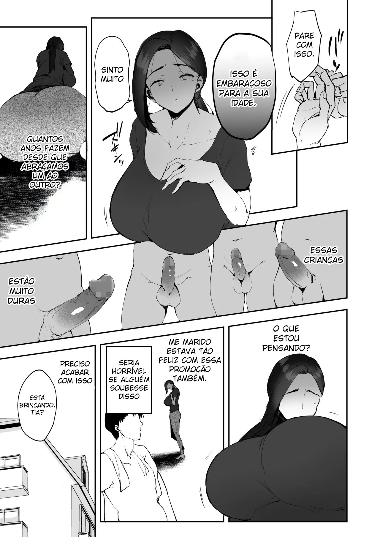 Vídeo Adulto 2 ~ A Esposa de Seios Grandes Que Se Entrega ao Pau do Garoto ~ - Foto 14