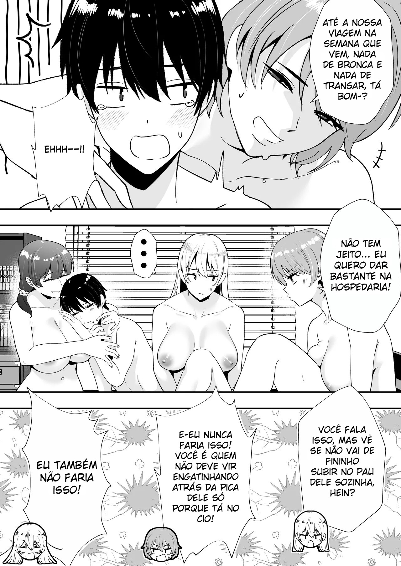 Harém de Mães 2 ~ Viagem Picante às Fontes Termais: Transbordando de Esperma ~ - Foto 14