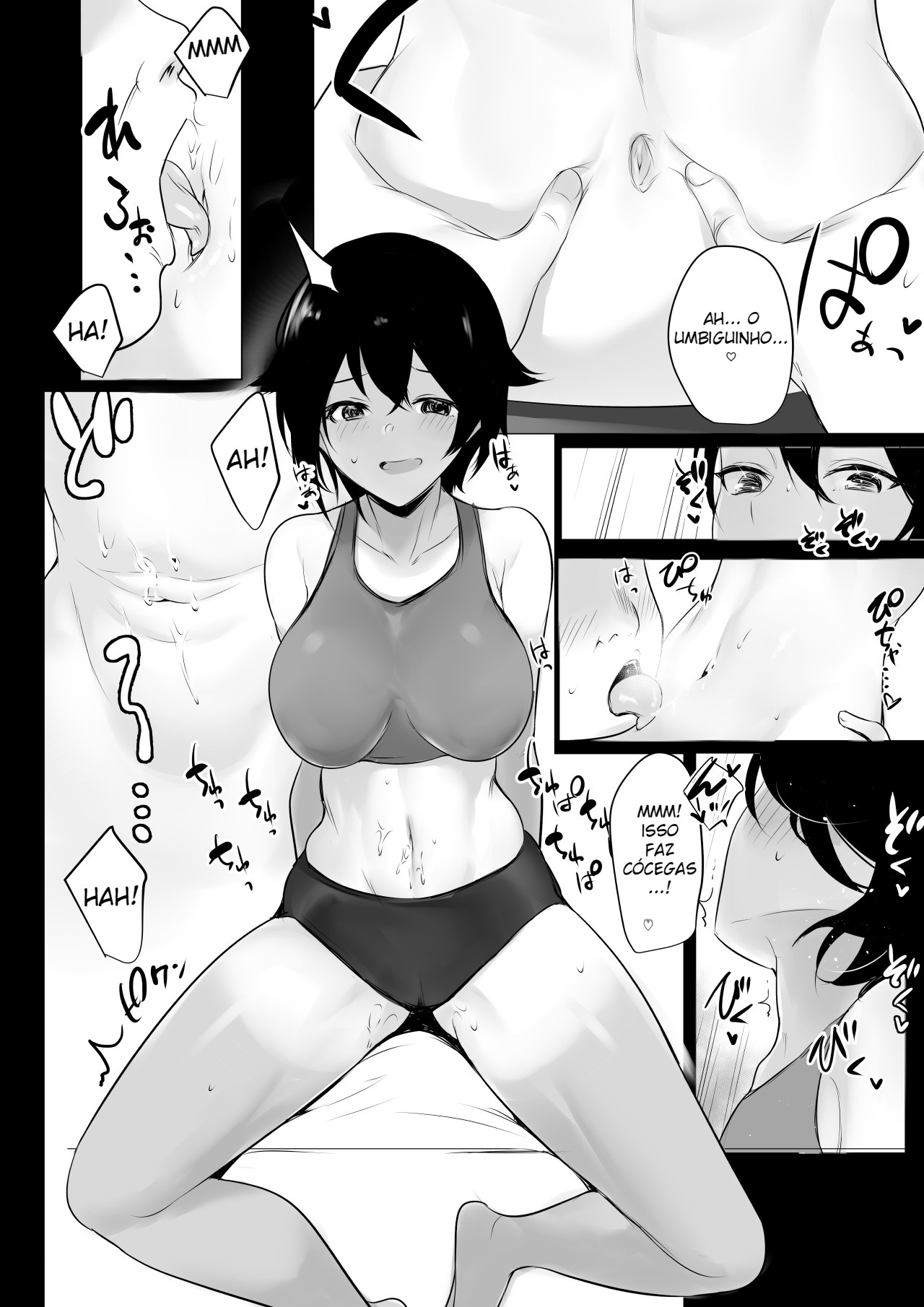 Um Coroa Que Satisfaz os Desejos Sexuais de Uma Tomboy ~ Um Encontro Íntimo e Doce Com Uma Atleta Bronzeada ~ - Foto 15