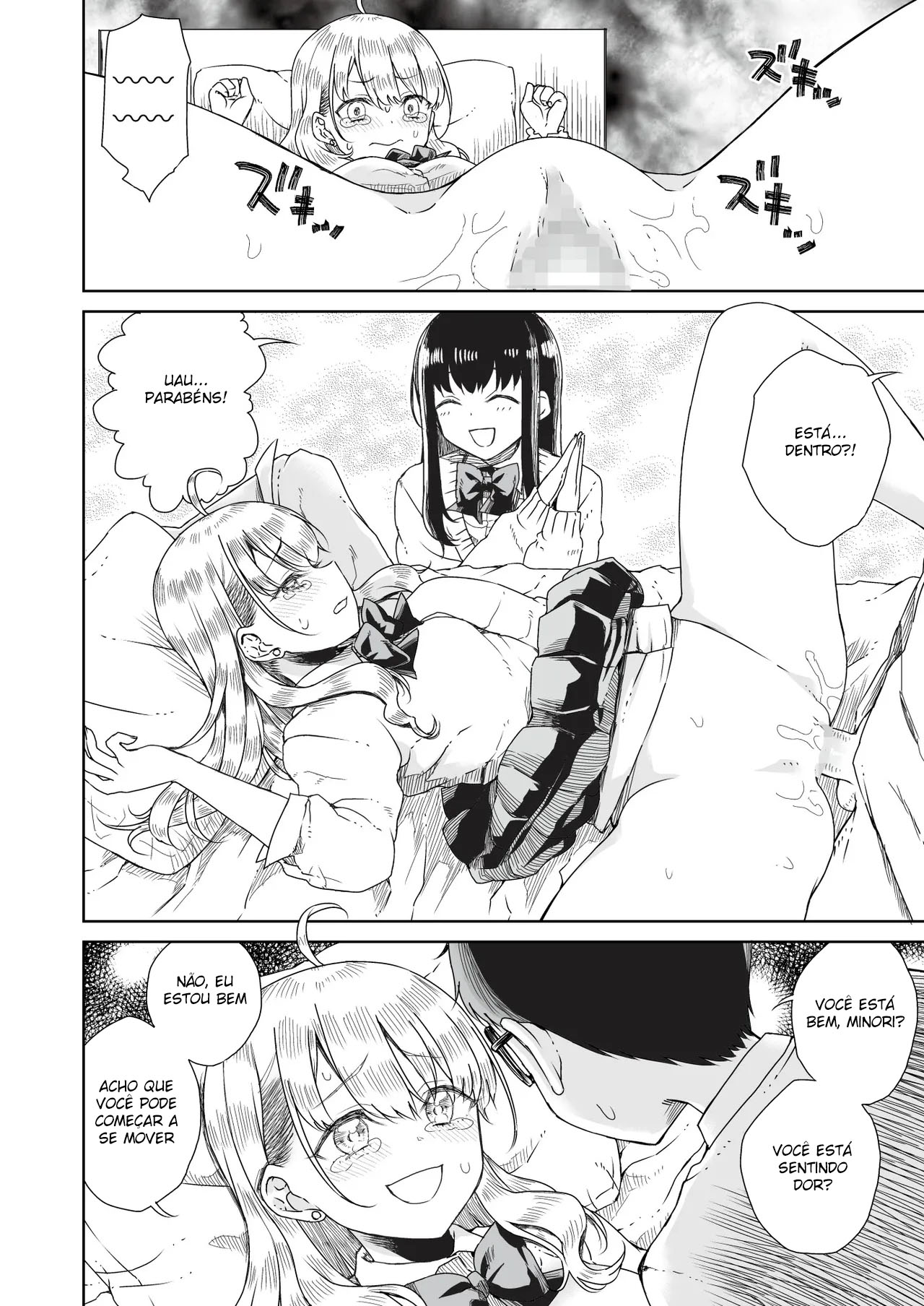 Otagal ~Perdendo A Virgindade Com Uma Gyaru Loira e Outra Morena Que São Gentis Com Otakus~ - Foto 15