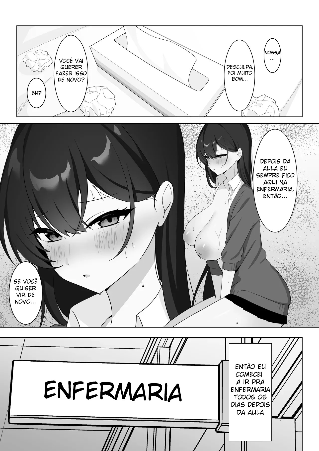 A Senpai Mais Temida da Escola Na Verdade É Fofa e Não Consegue Nem Recusar Pedidos Safados - Foto 16