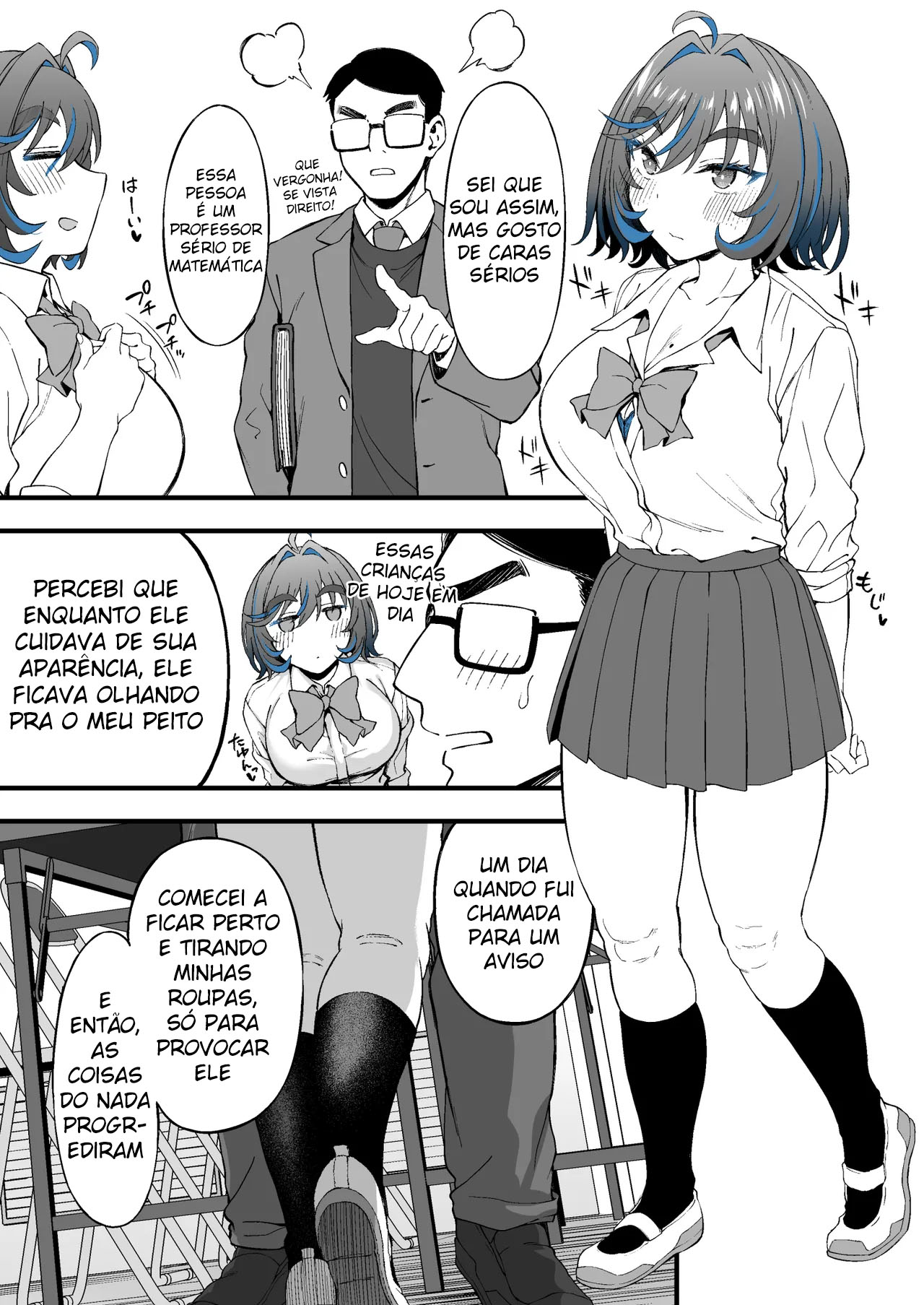 O Caso da Gyaru Que Eu Gosto da Minha Classe Estar Fazendo Programas Atrás da Escola - Foto 16