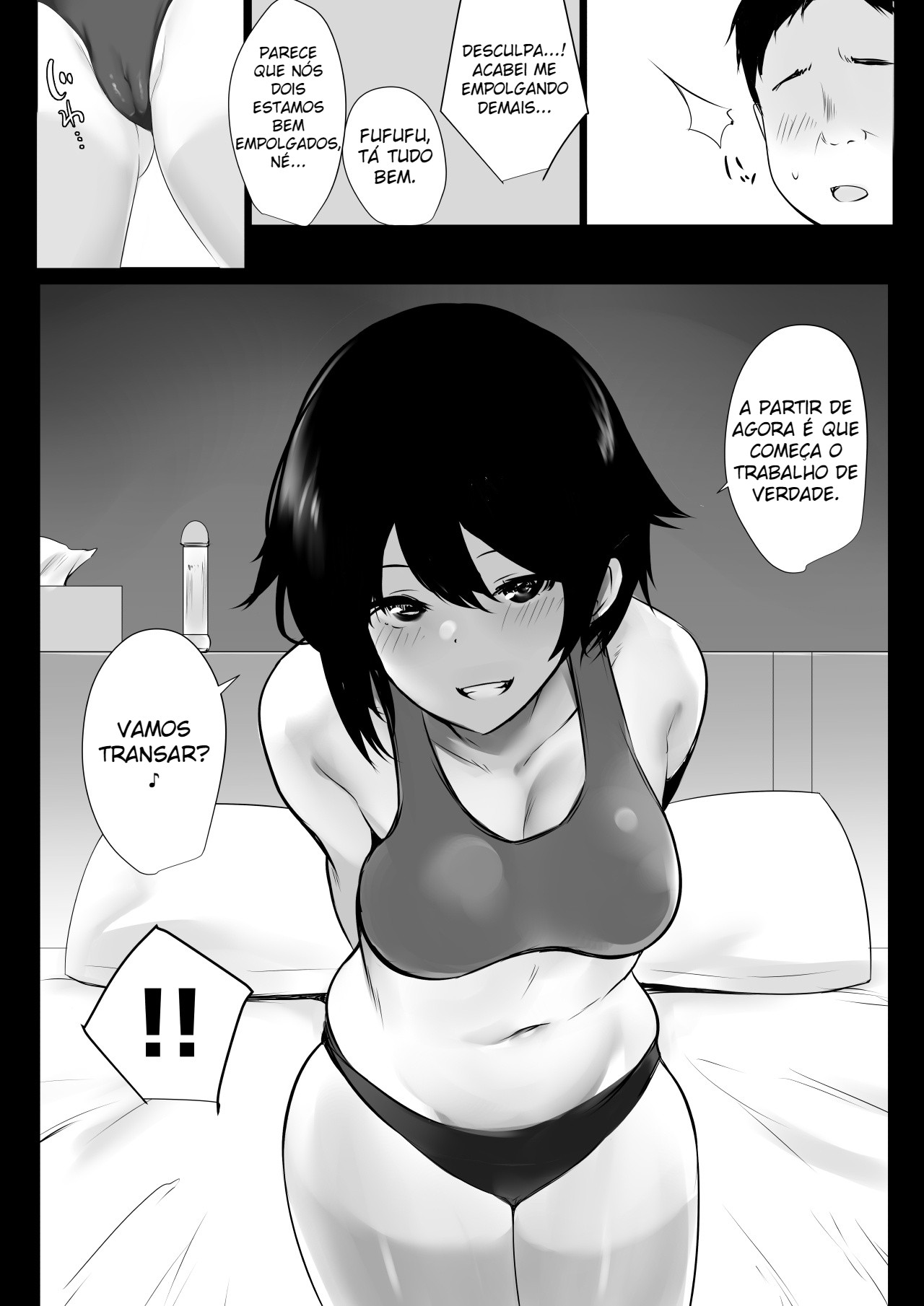 Um Coroa Que Satisfaz os Desejos Sexuais de Uma Tomboy ~ Um Encontro Íntimo e Doce Com Uma Atleta Bronzeada ~ - Foto 16