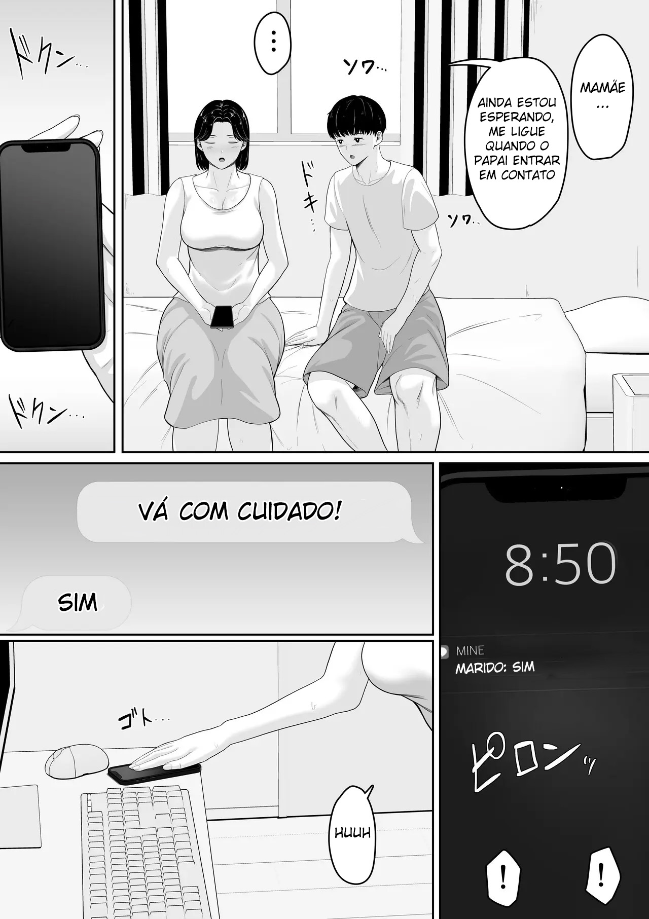 Eu Li Em Um Mangá Hentai Que, Se Você Pedir, Elas Deixam Você Transar, Então Tentei Pedir para a Minha Mãe - Foto 18
