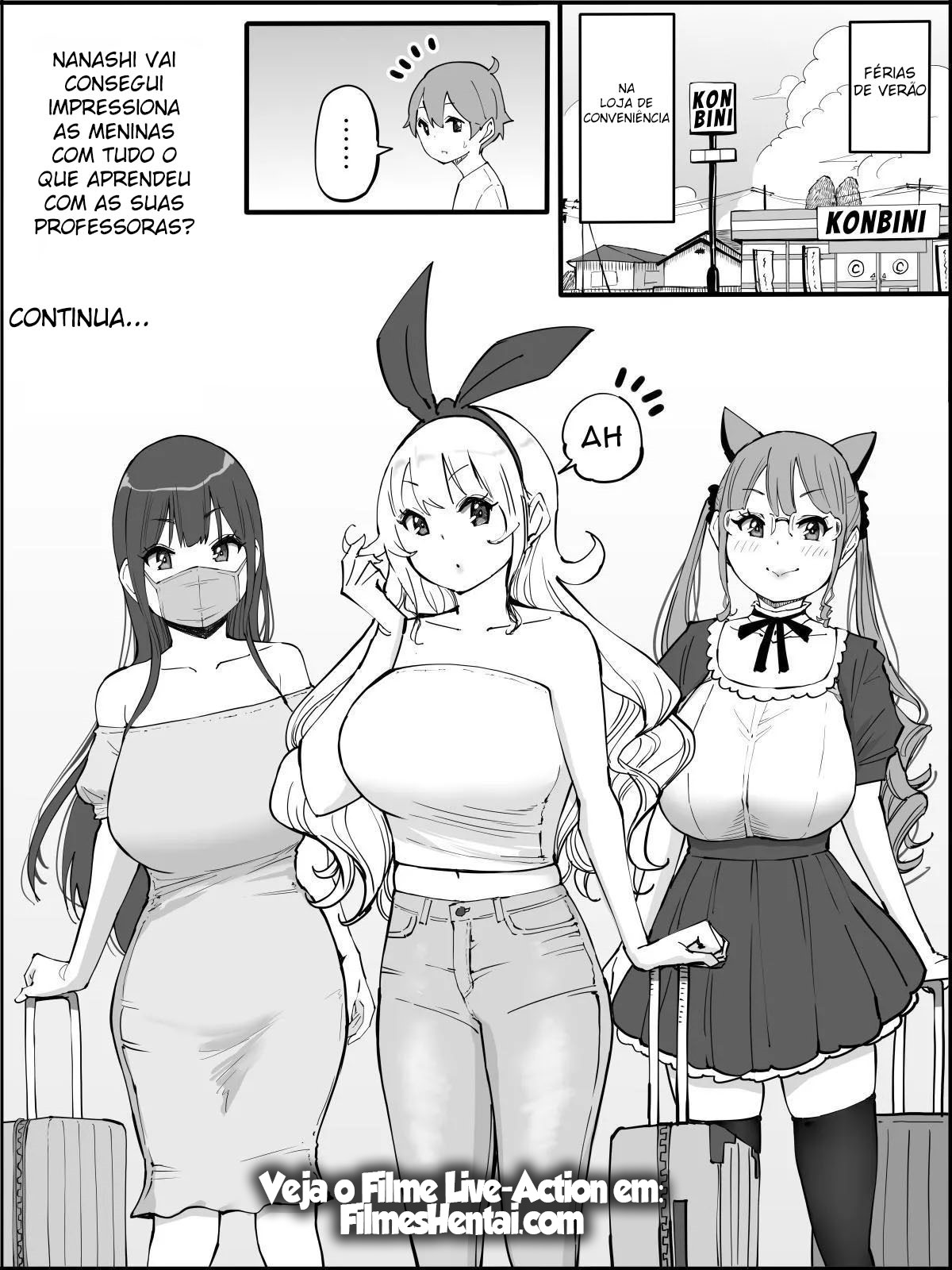Como Eu Consegui Um Harém de Amigas Sexuais 4 - Foto 187