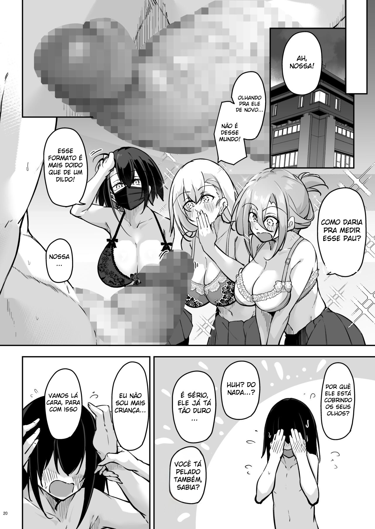 Com o Trio de Gyarus da Minha Sala… - Foto 19