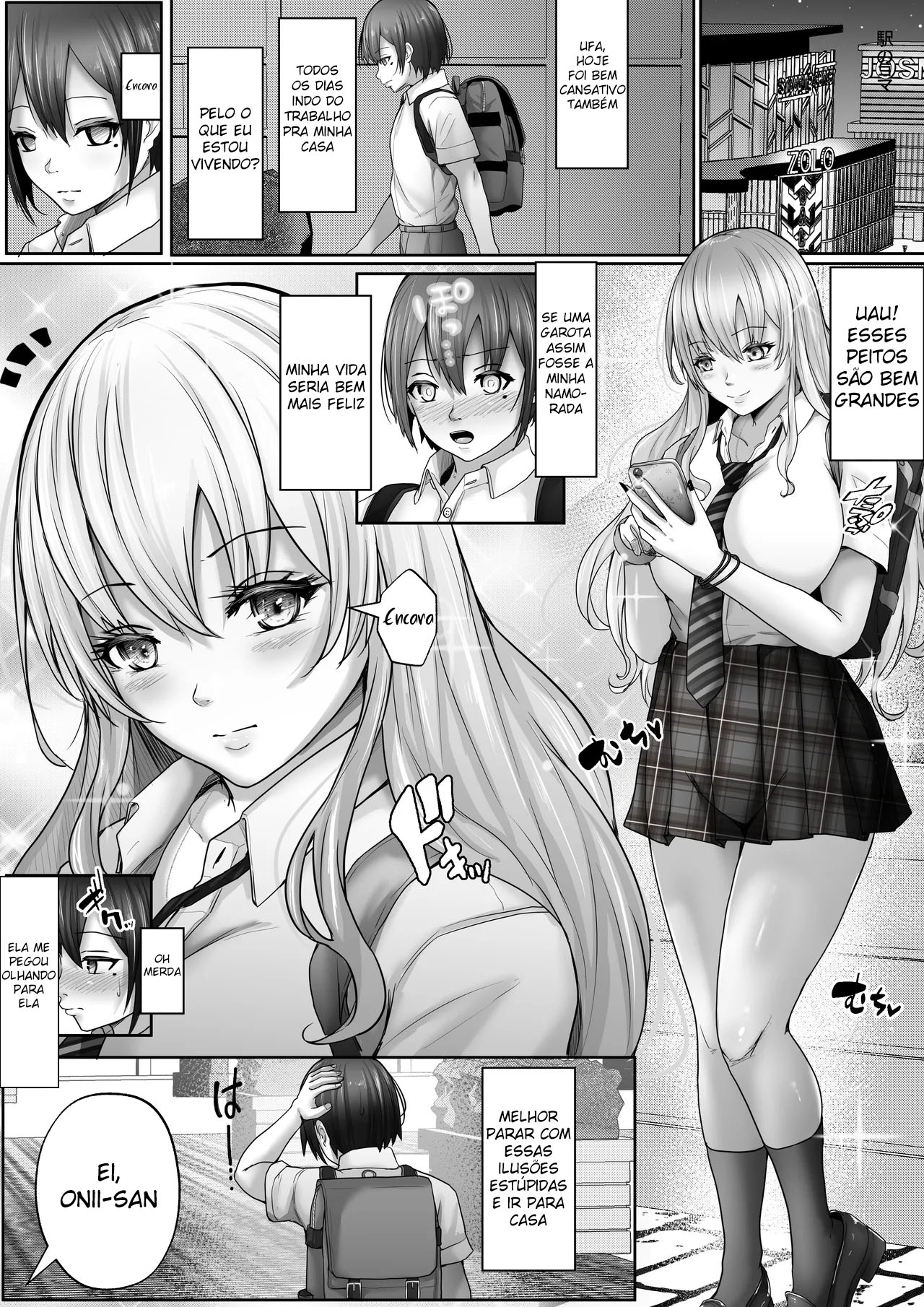 Eu, Que Amo Peitos Grandes, e a Gyaru de Peitos Grandes Que Me Ama - Foto 2