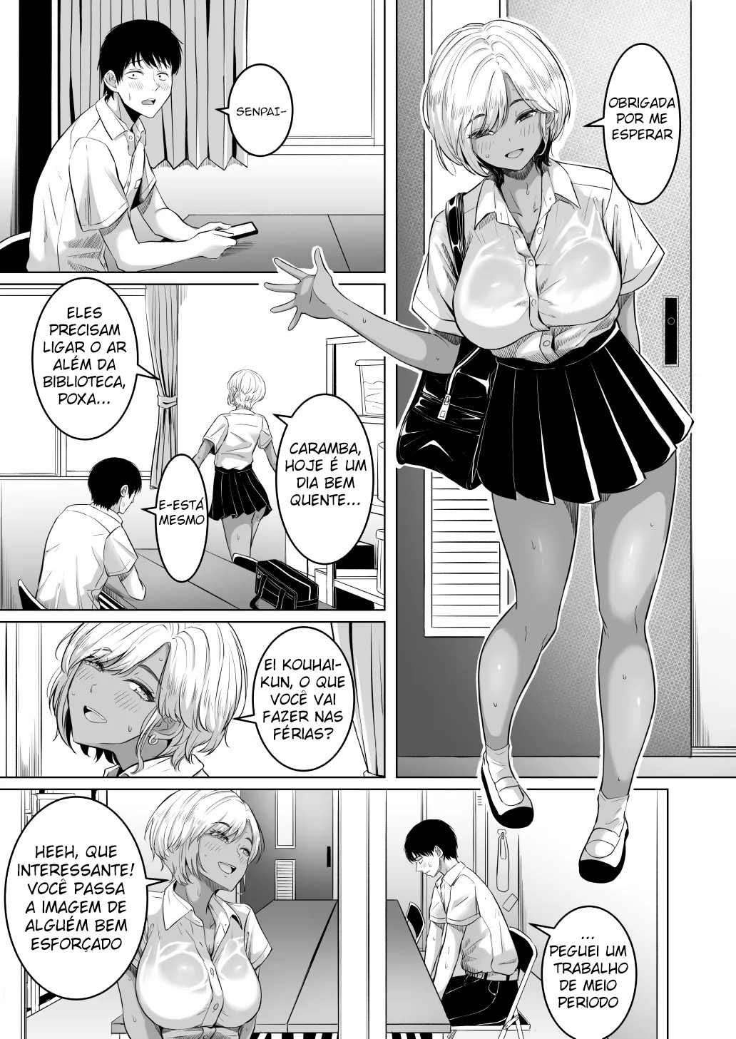 Eu Quero Sentir a Buceta Quente da Senpai - Foto 2