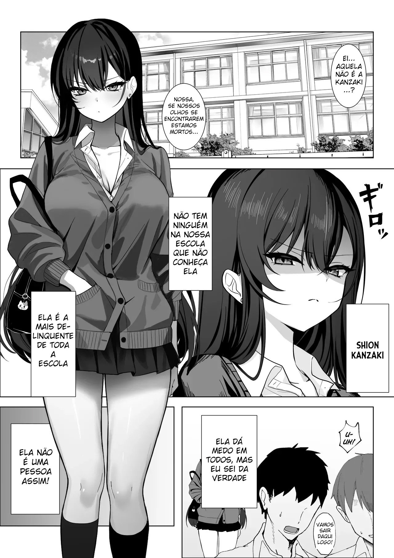 A Senpai Mais Temida da Escola Na Verdade É Fofa e Não Consegue Nem Recusar Pedidos Safados - Foto 2