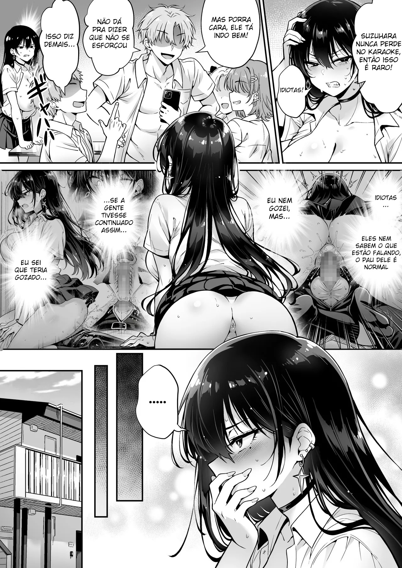 Uma Gyaru Veio Até Minha Casa e Tirou Minha Virgindade - Foto 20