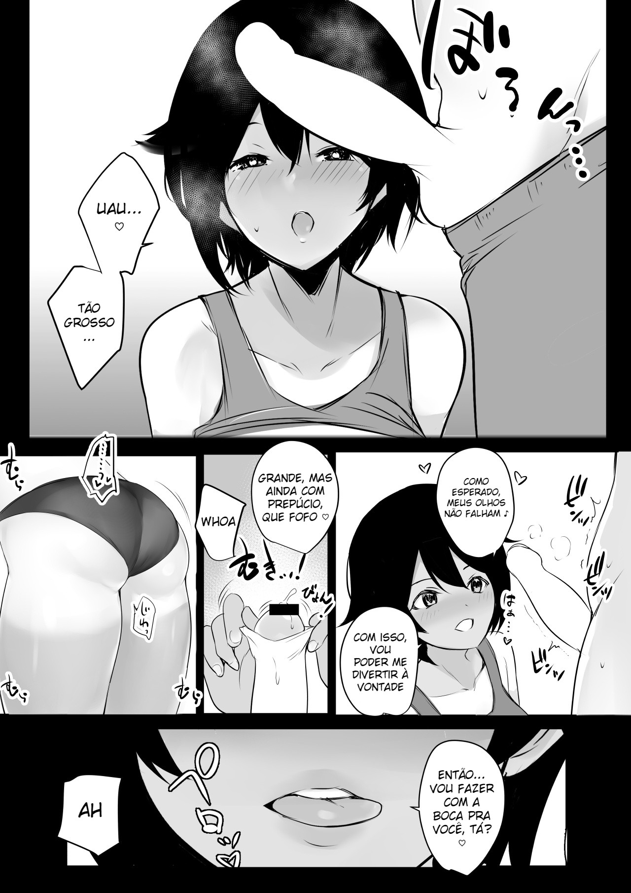 Um Coroa Que Satisfaz os Desejos Sexuais de Uma Tomboy ~ Um Encontro Íntimo e Doce Com Uma Atleta Bronzeada ~ - Foto 20