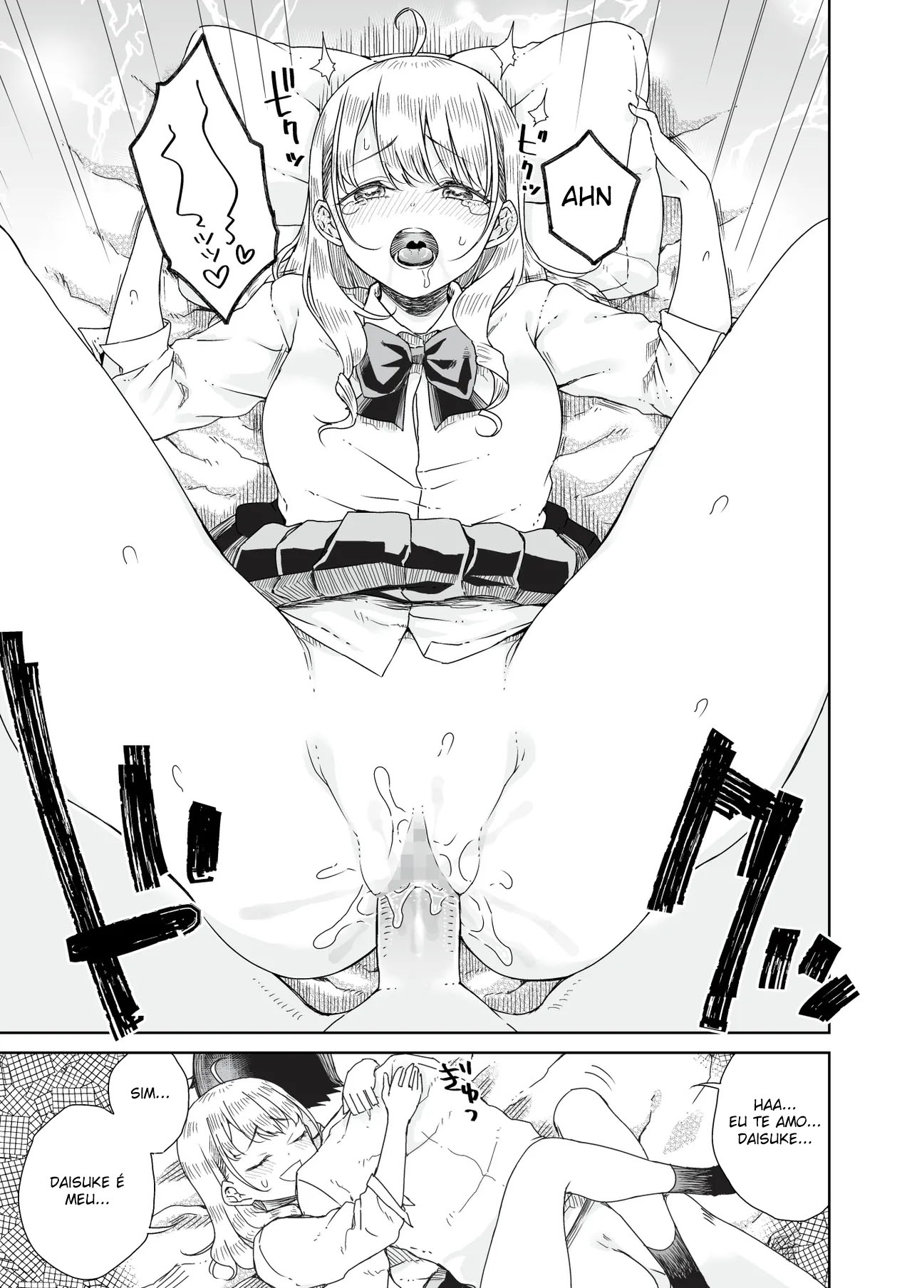 Otagal ~Perdendo A Virgindade Com Uma Gyaru Loira e Outra Morena Que São Gentis Com Otakus~ - Foto 20