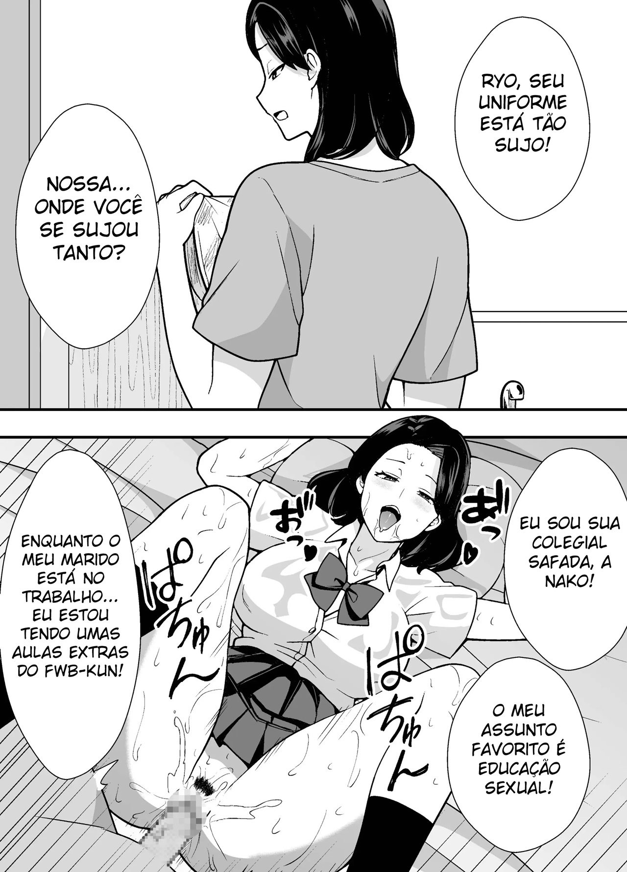 A Esposa Infiel Minako e sua Conta Secreta De Relações Sexuais Na Internet - Foto 21