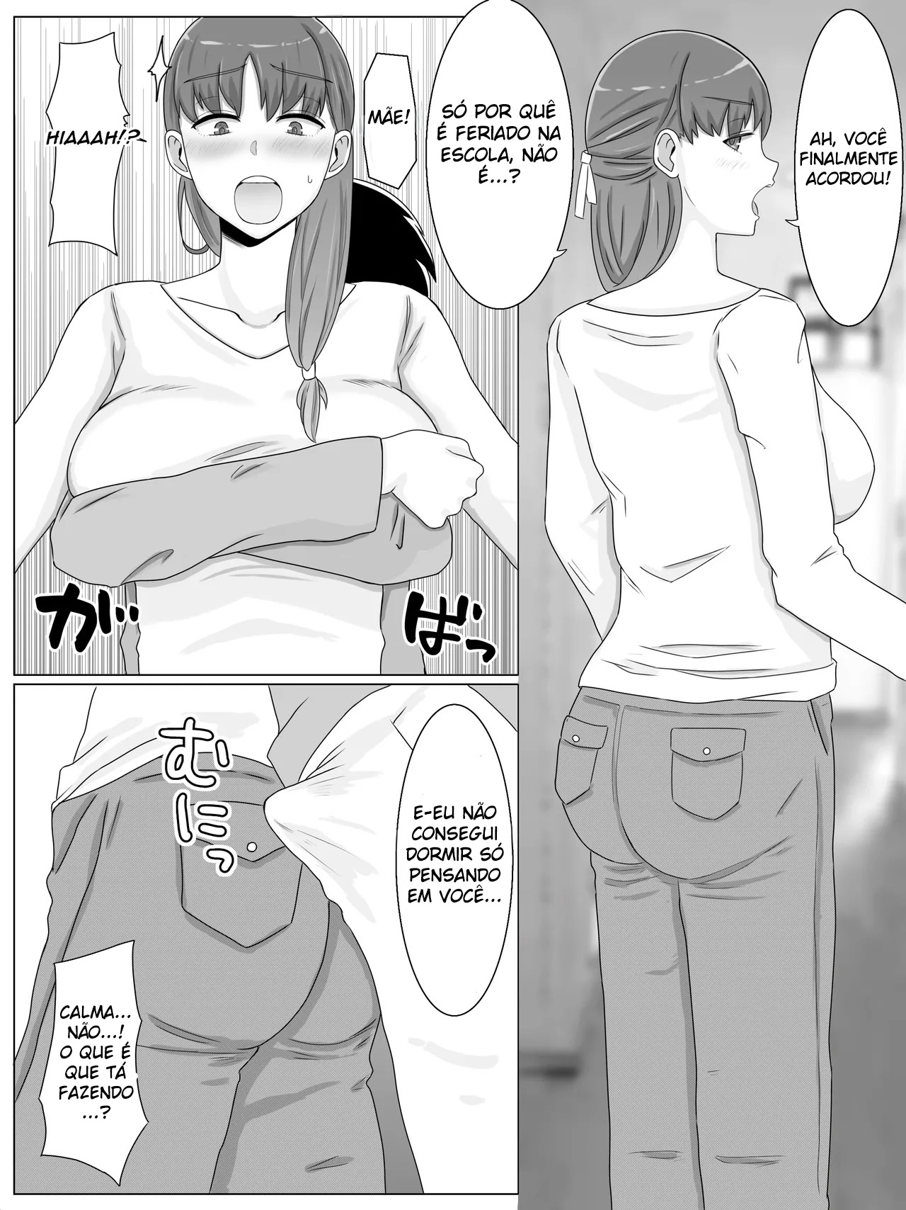 Coisas Que Quero Fazer Com a Mamãe ~ A Mãe Peituda Engravidando Com a Porra do Filho - Foto 23