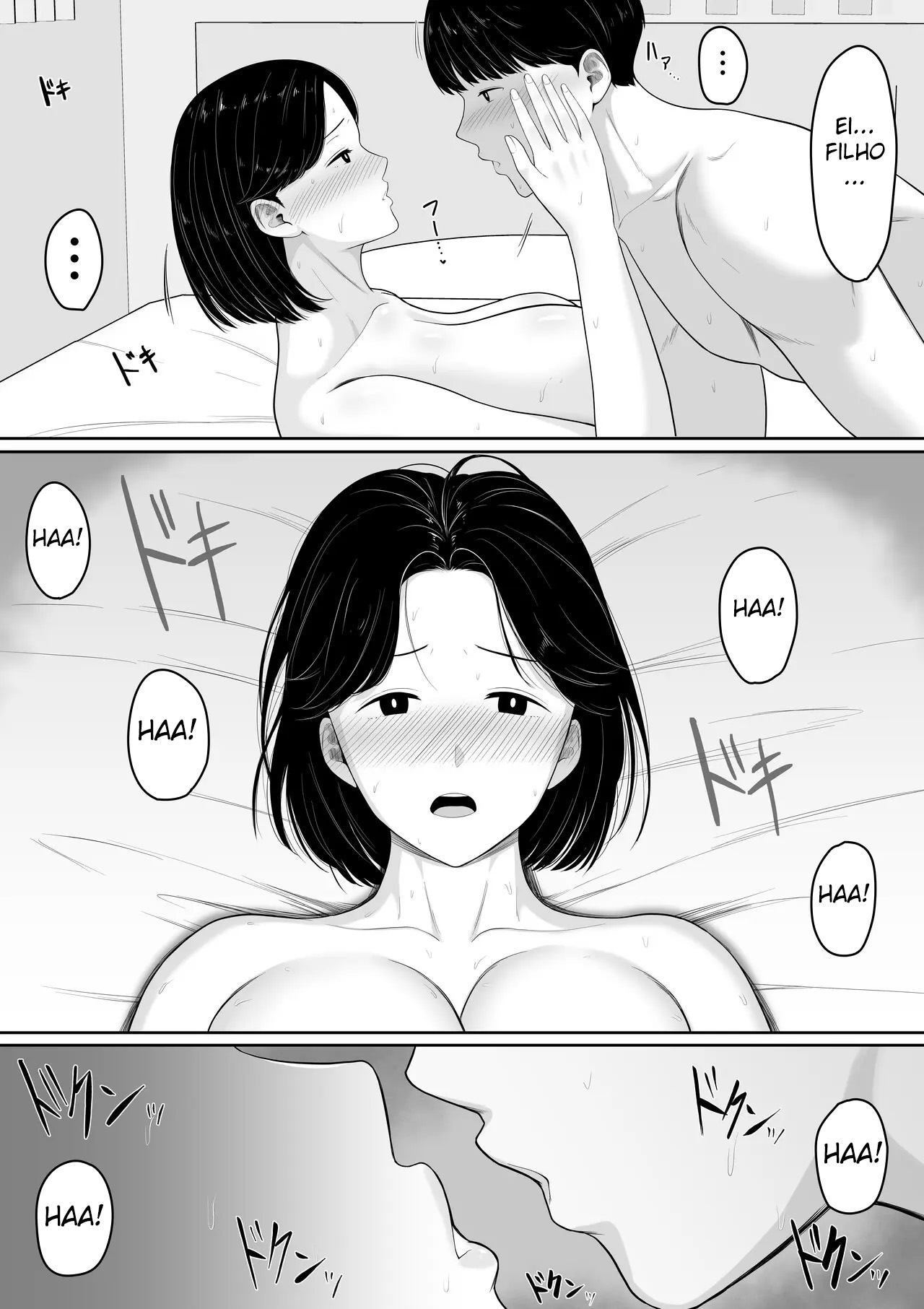 Eu Li Em Um Mangá Hentai Que, Se Você Pedir, Elas Deixam Você Transar, Então Tentei Pedir para a Minha Mãe - Foto 23