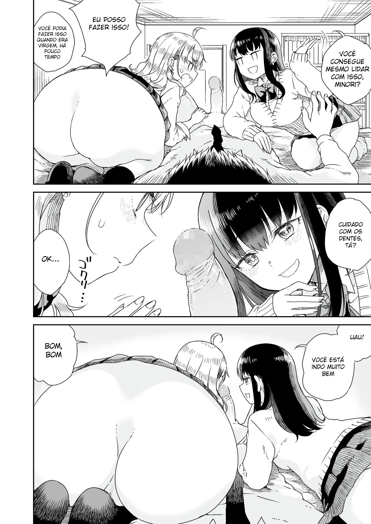 Otagal ~Perdendo A Virgindade Com Uma Gyaru Loira e Outra Morena Que São Gentis Com Otakus~ - Foto 23