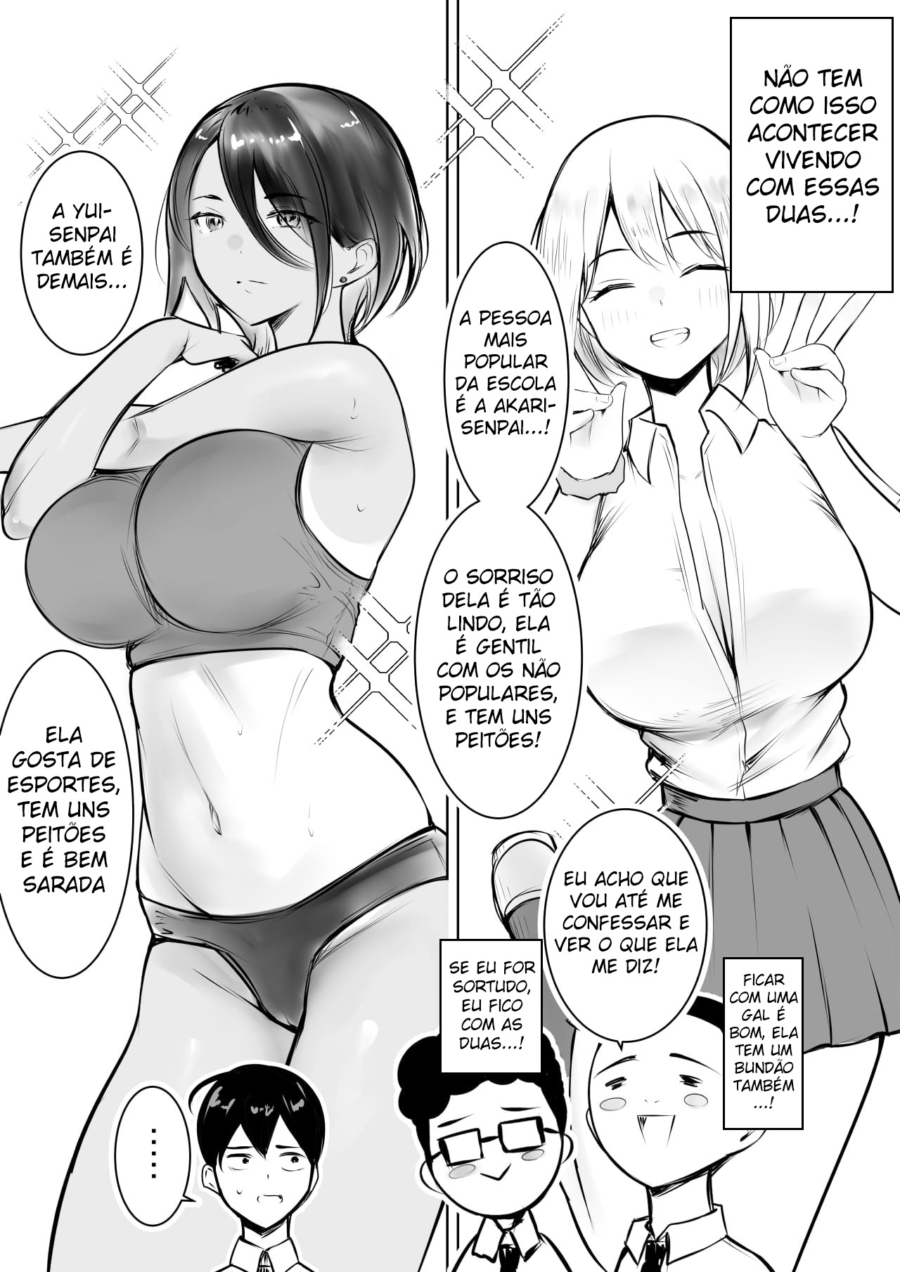 Uma Vida Sexual Doce Com Irmãs Gyarus Mais Velhas - Foto 25