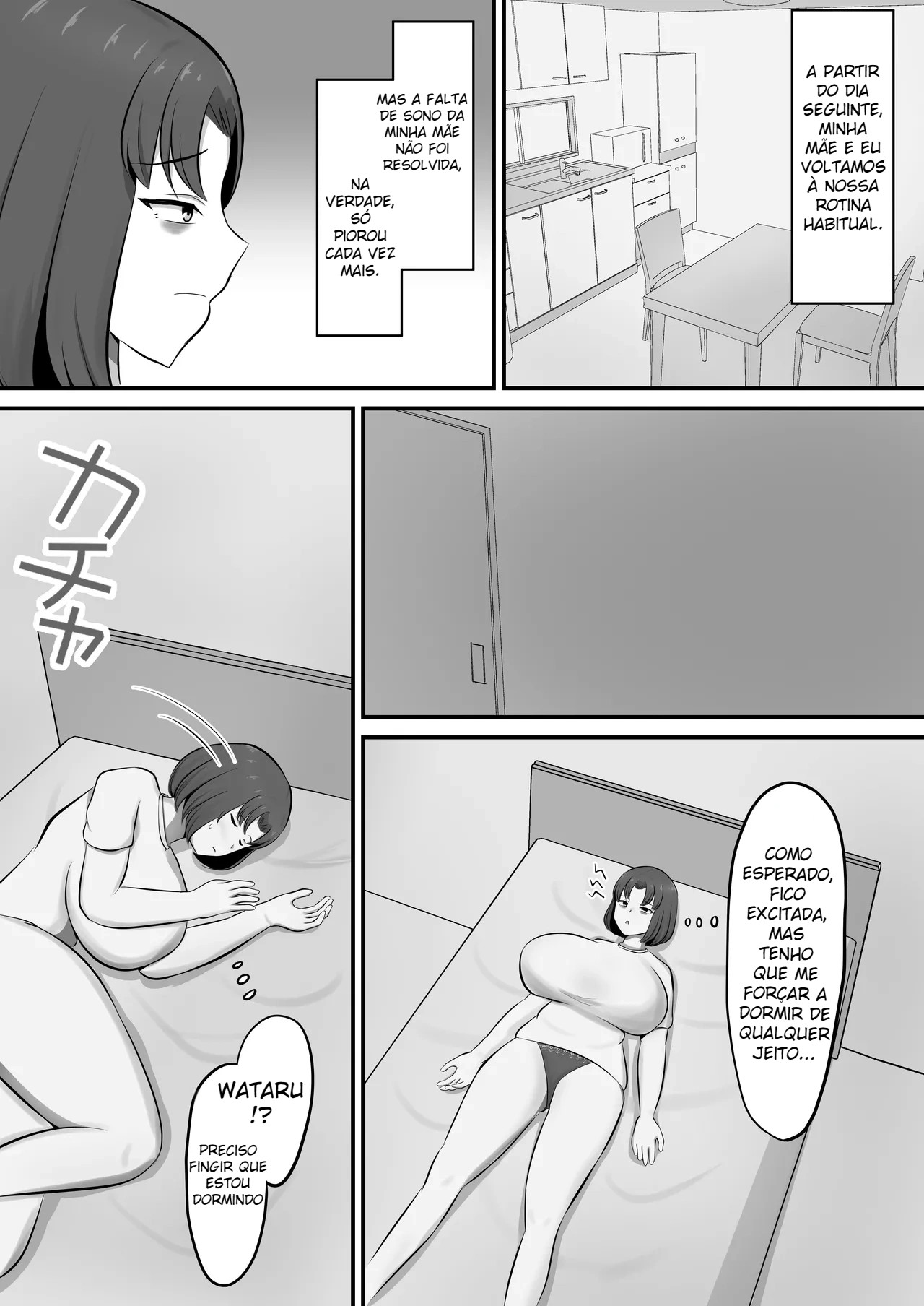 A História de Quando Fui Até A Cama da Minha Mãe, Que Estava Frustrada Sexualmente e Com Insônia - Foto 27