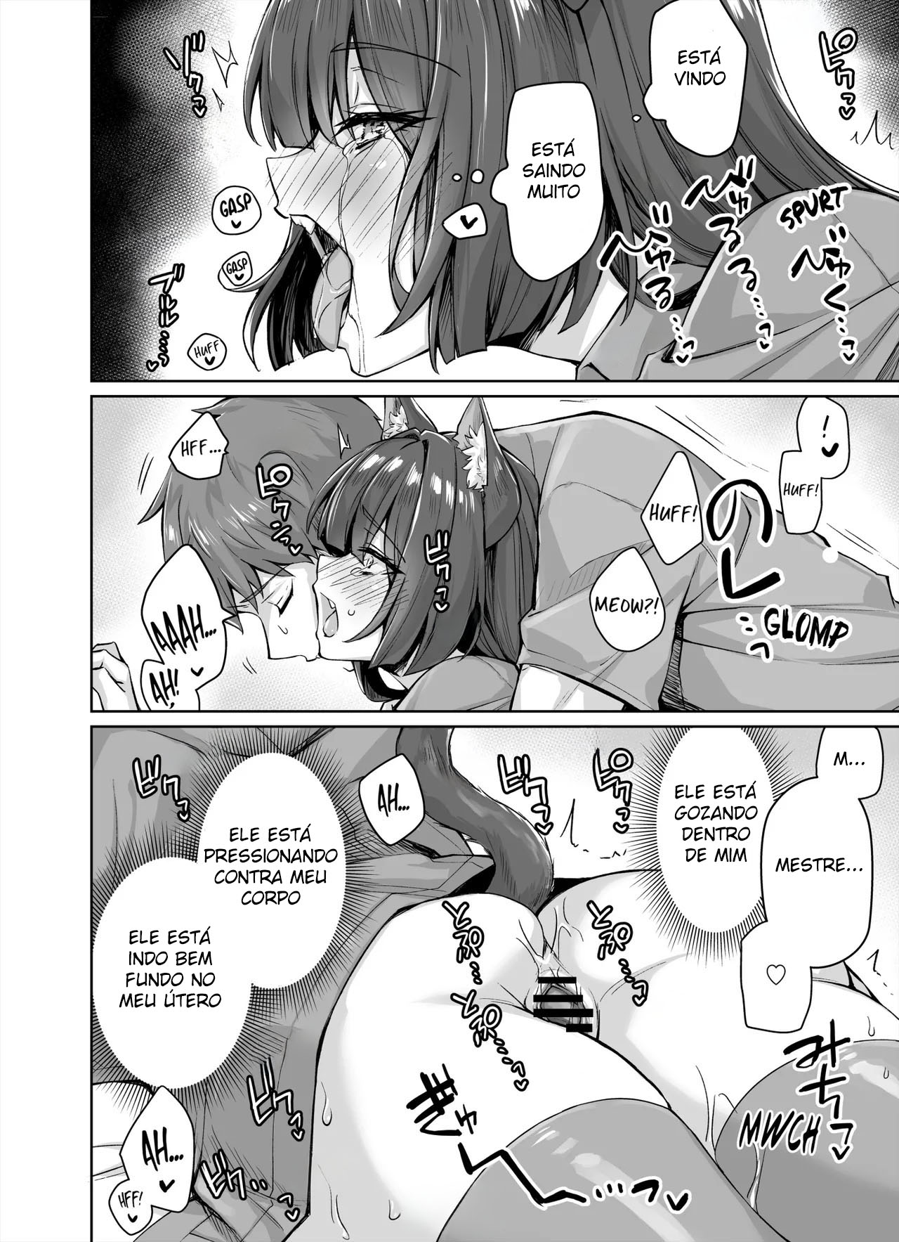 A História Sobre Minha Gata De Estimação Yandere Me Espremendo Até Secar - Foto 29