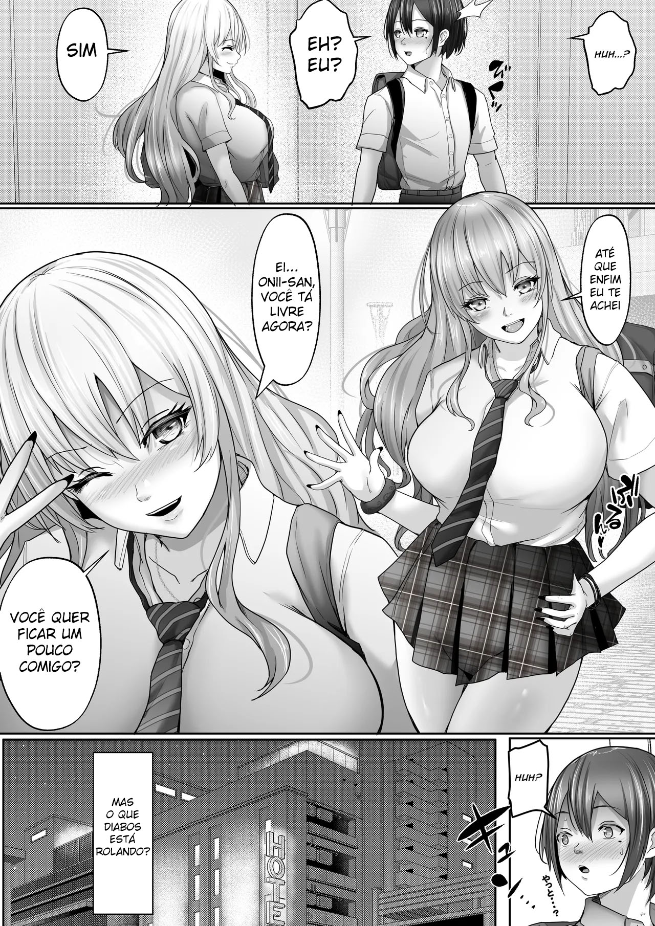 Eu, Que Amo Peitos Grandes, e a Gyaru de Peitos Grandes Que Me Ama - Foto 3