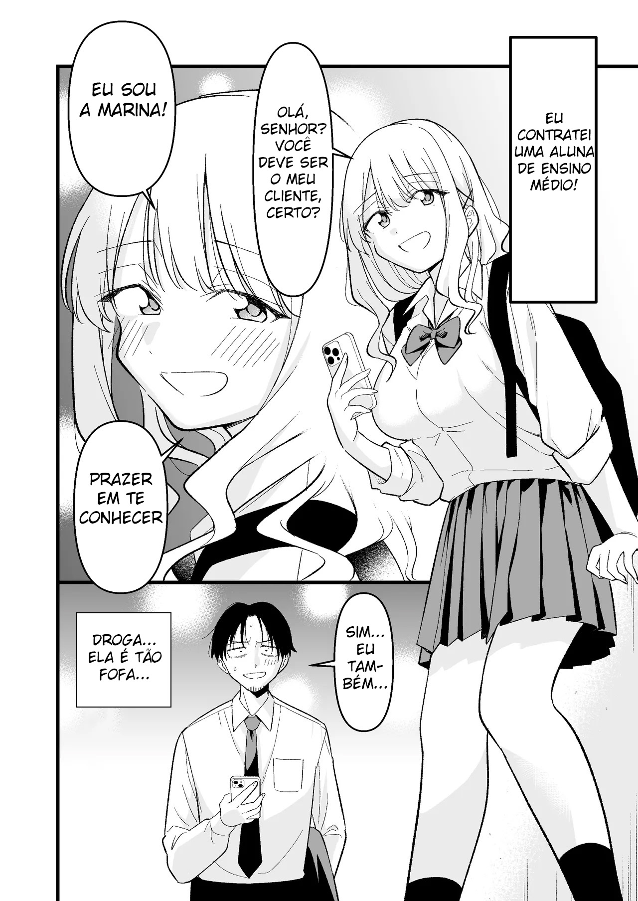 Eu, Um Escravo Corporativo Que Queria Morrer, Gozo Com Uma Gyaru da Luz - Foto 3