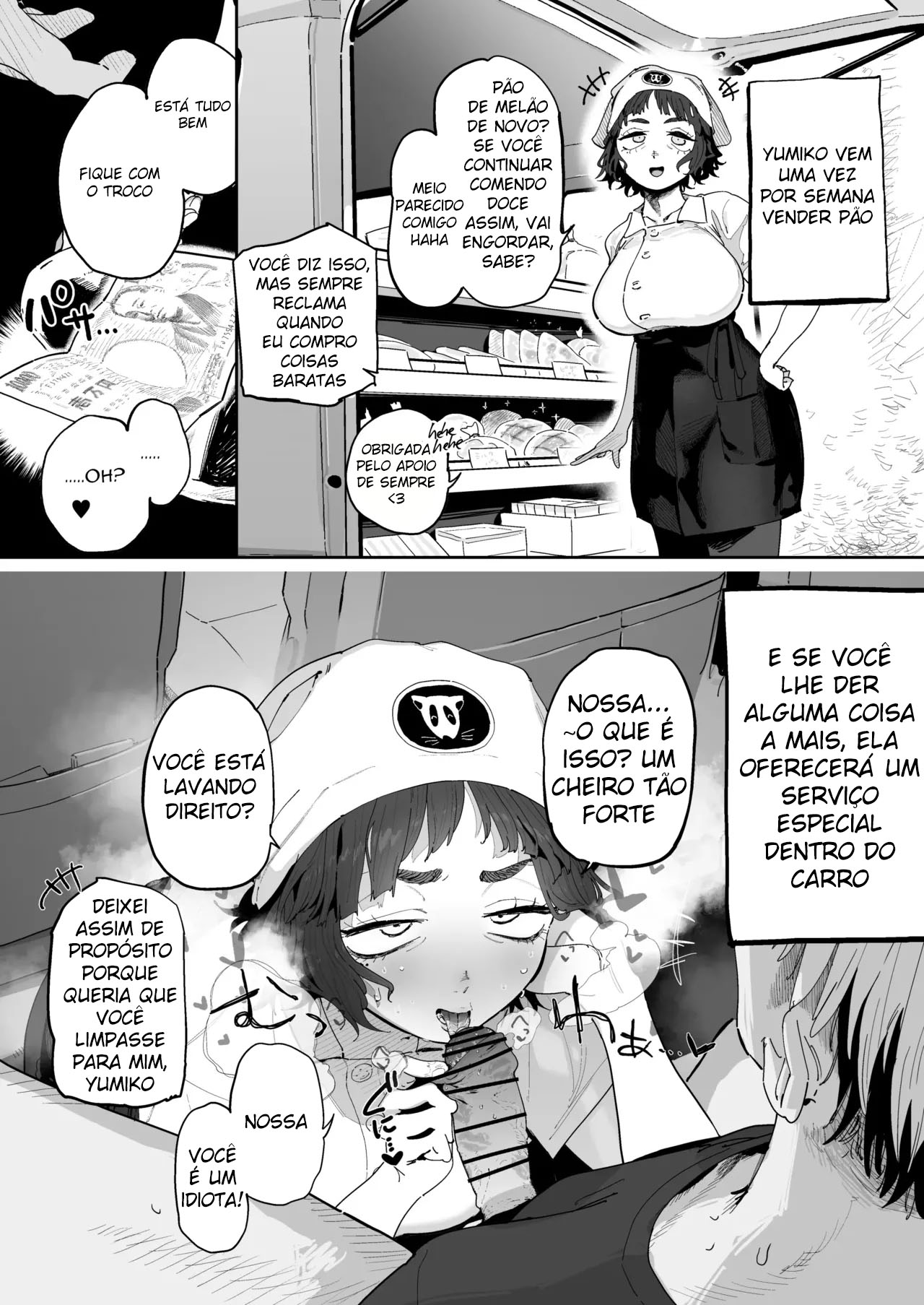 A Tia Safada da Padaria Itinerante com Final Feliz - Foto 3
