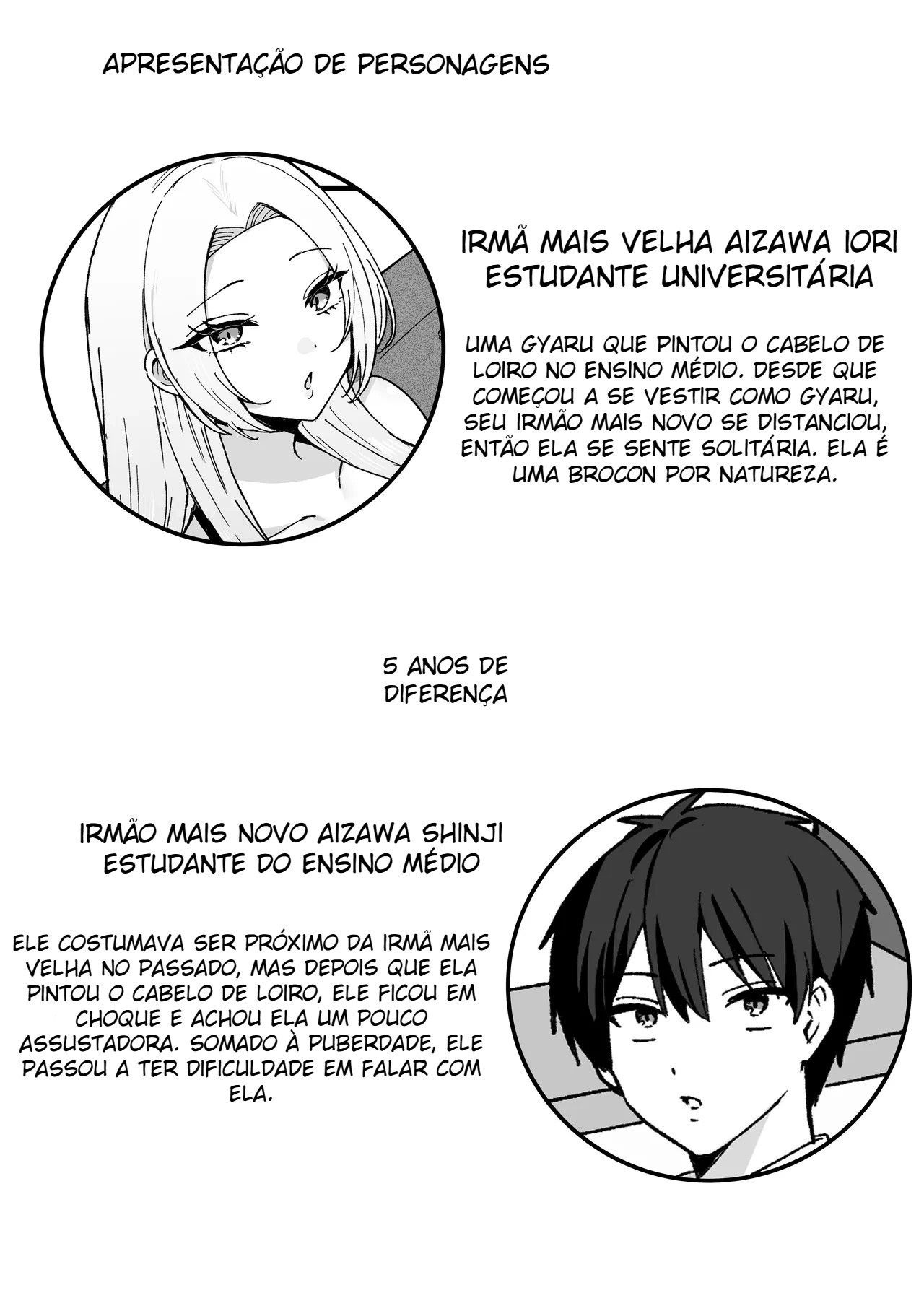 Minha Irmã Gyaru Que Parece Meio Assustadora É, na Verdade, Superdoce - Foto 2