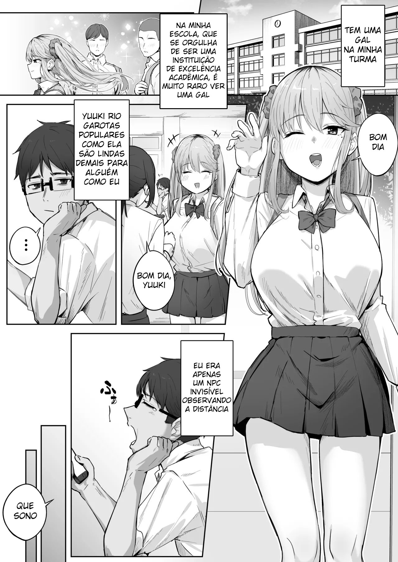 A Gyaru Popular da Turma Tinha Como Complexos o Fato de se Mijar e Seus Mamilos Invertidos. - Foto 2
