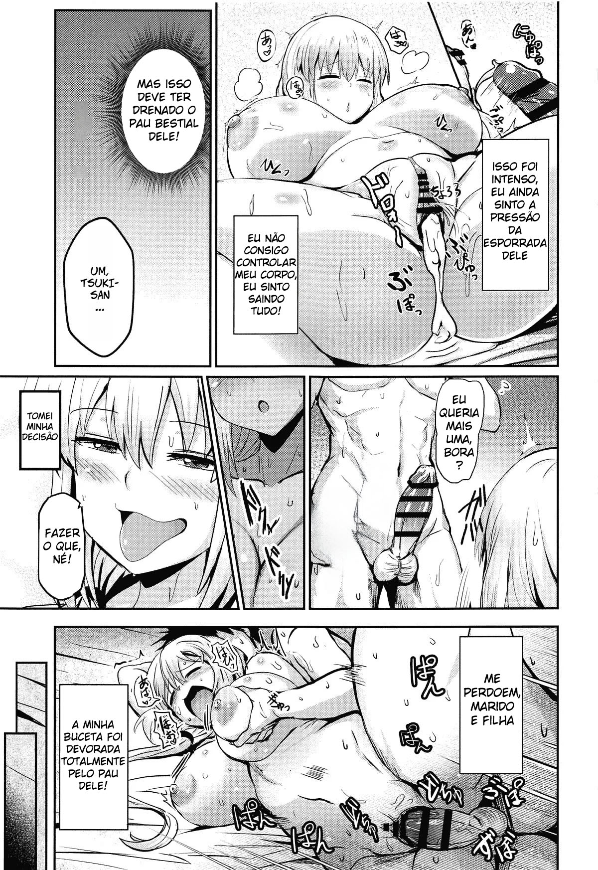 A Tsuki-san Quer Provar Meu Pau - Foto 30