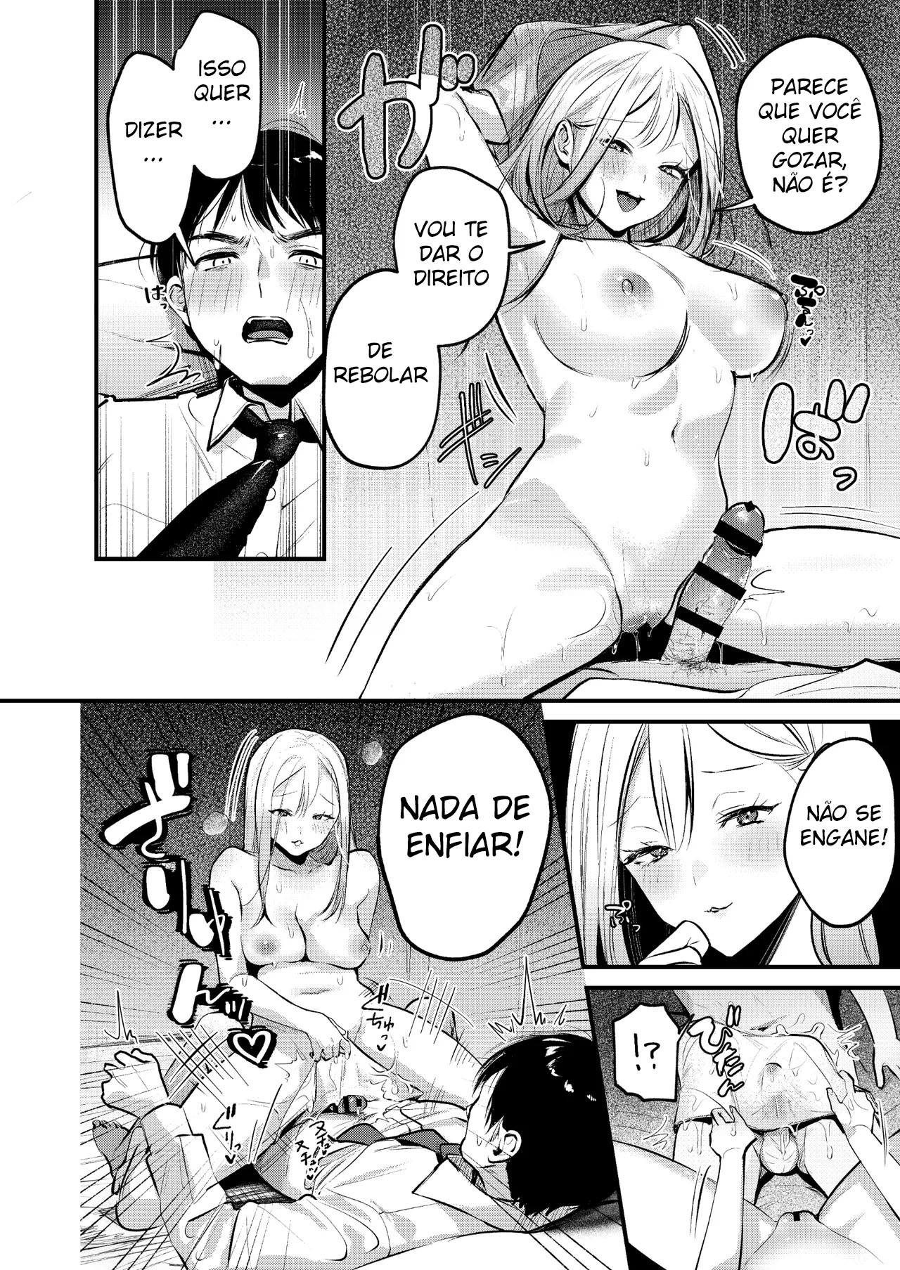 Um Assalariado Viciado em Masturbação Vira Brinquedo Sexual de Uma Gyaru - Foto 33