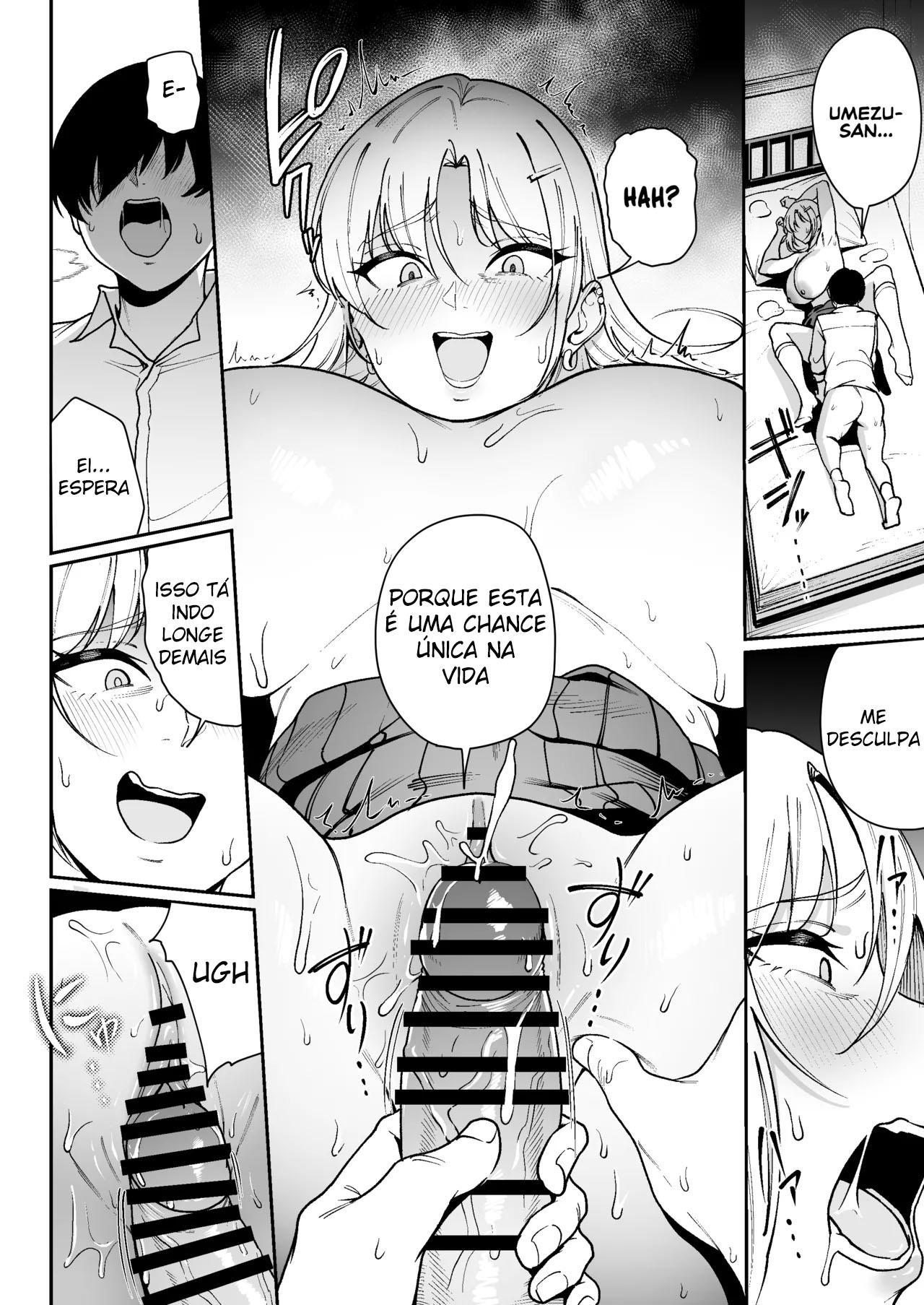 Agora Que Sou um Aluno de ‘Tratamento Especial’, Vou Escolher a Gyaru Mal-Comportada! – Umezu-san, Quer Sempre Coloca a Bunda na Minha Mesa – - Foto 33