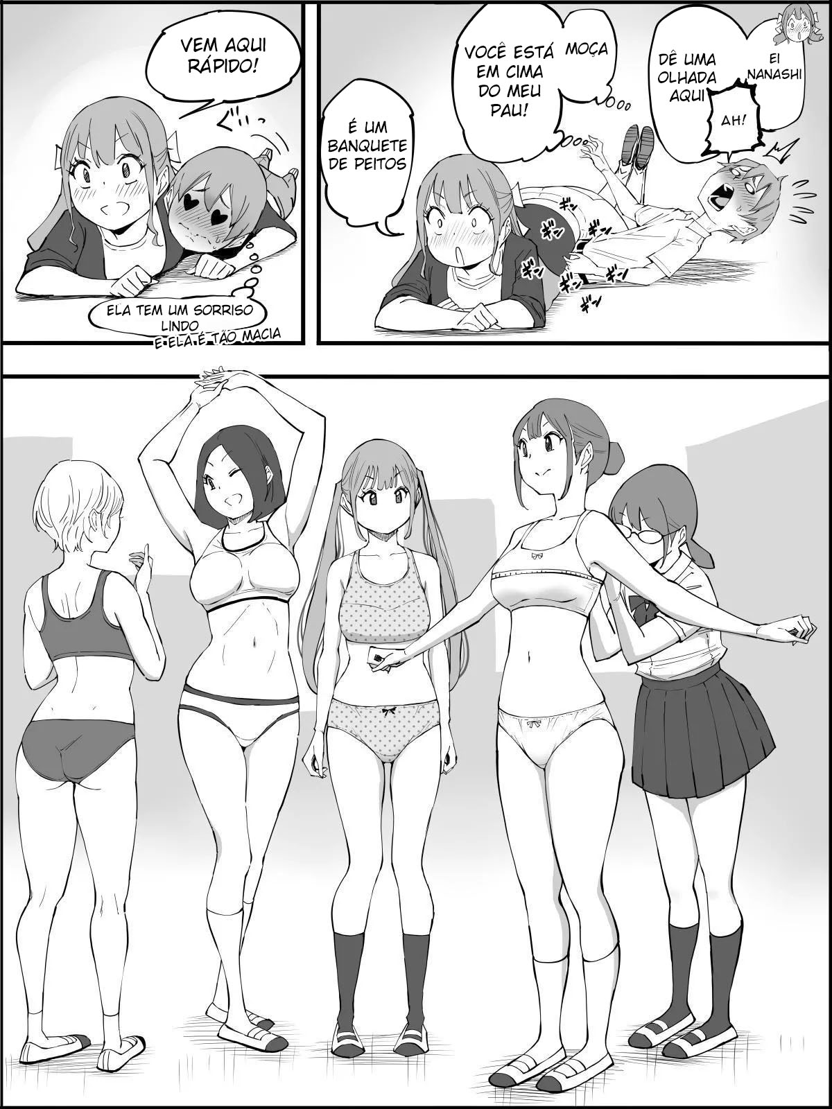 Como Eu Consegui Um Harém de Amigas Sexuais 4 - Foto 34