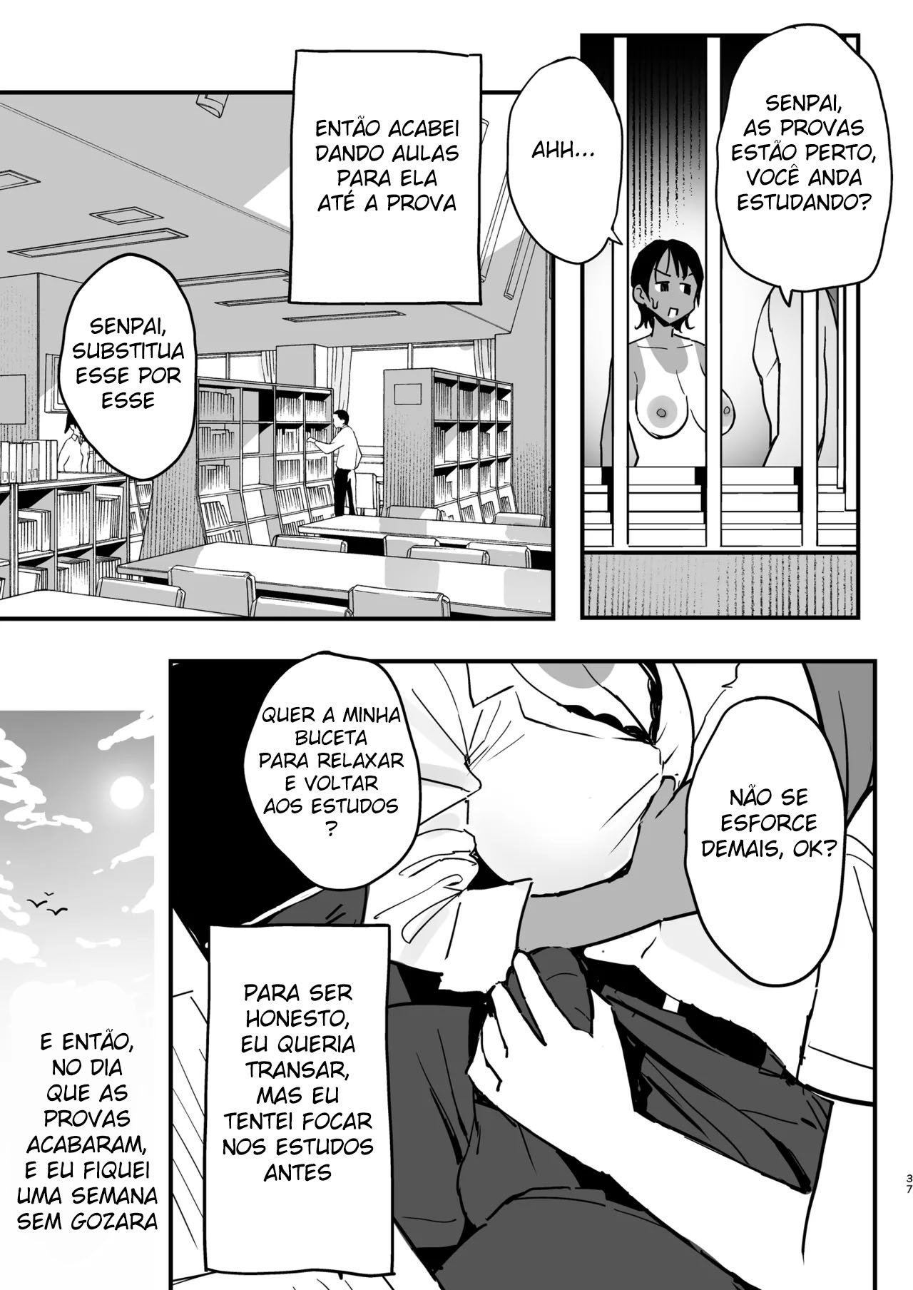 As Senpais Que Me Emprestam Suas Bucetas - Foto 36