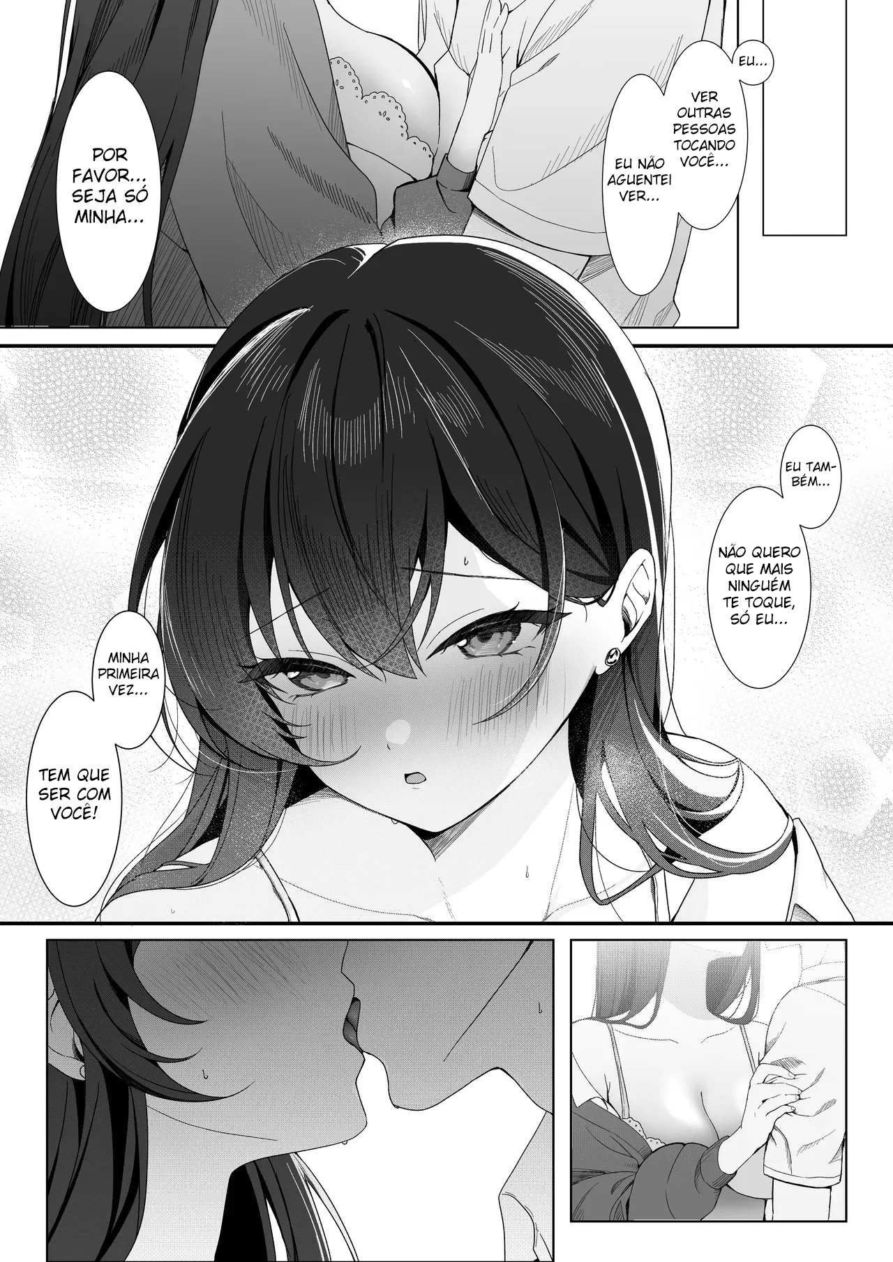 A Senpai Mais Temida da Escola Na Verdade É Fofa e Não Consegue Nem Recusar Pedidos Safados - Foto 37