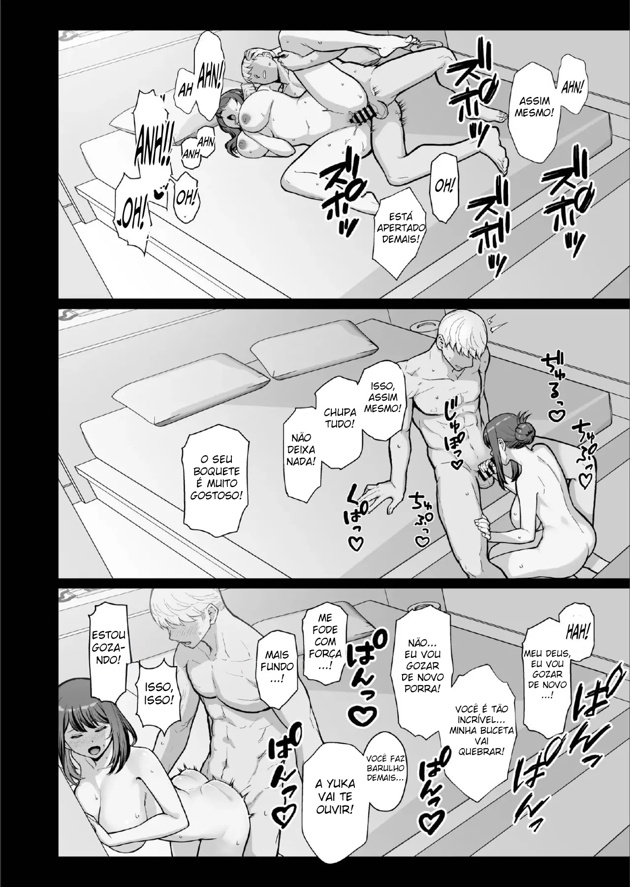 Encontro Em Um Love Hotel: O Livro Onde Eu Transo Com Mãe e Filha, Cada Uma Através da Parede 2 - Foto 39