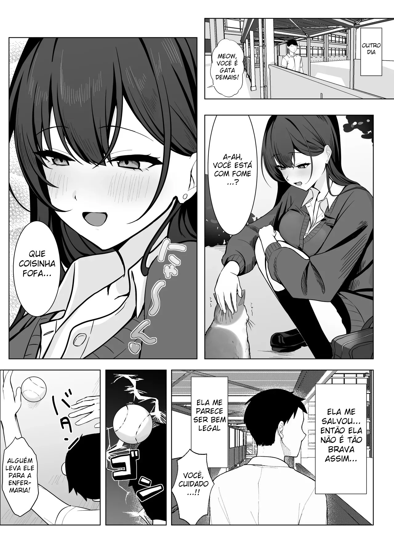 A Senpai Mais Temida da Escola Na Verdade É Fofa e Não Consegue Nem Recusar Pedidos Safados - Foto 4