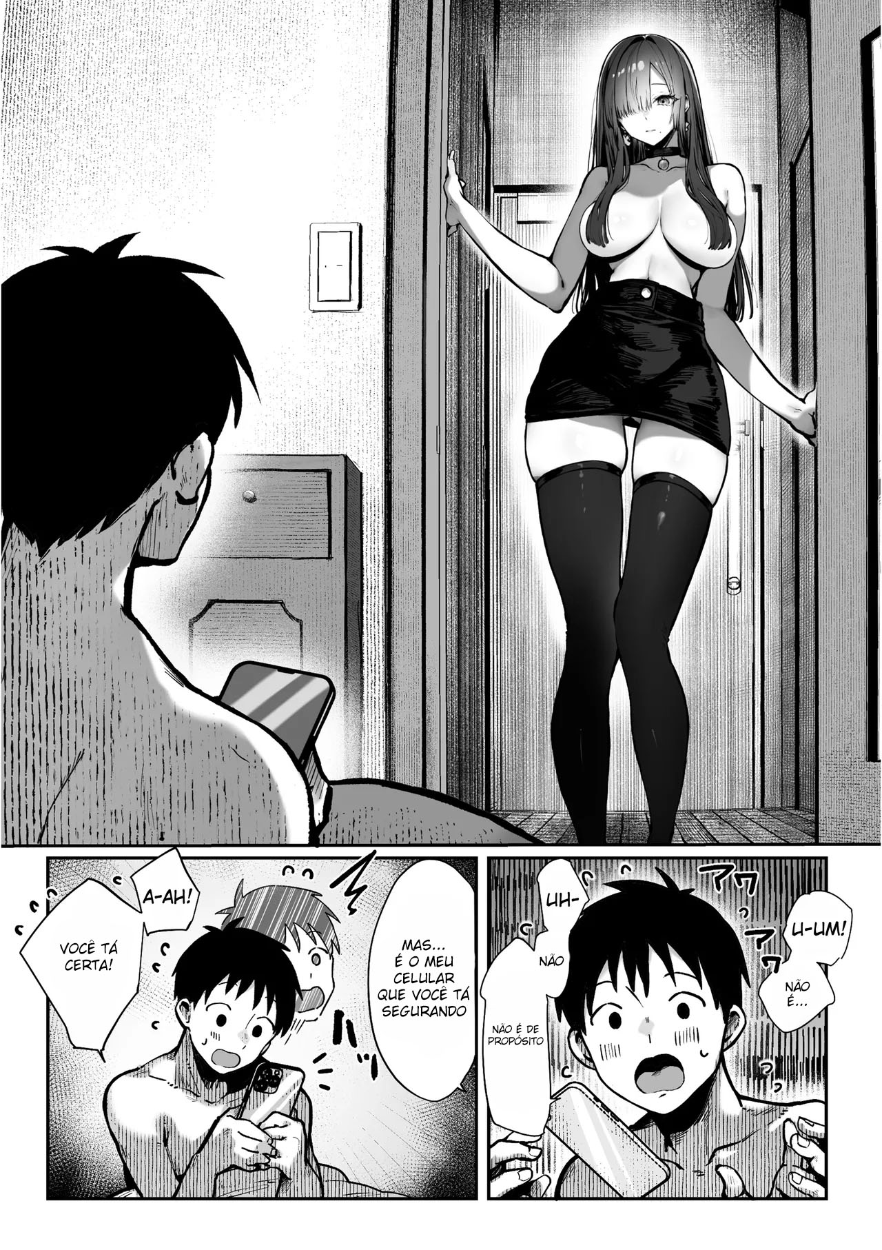Vou te ensinar 2 ~ A História Sensual Entre um Vestibulando, e uma Linda Mulher de Seios Grandes ~ - Foto 4