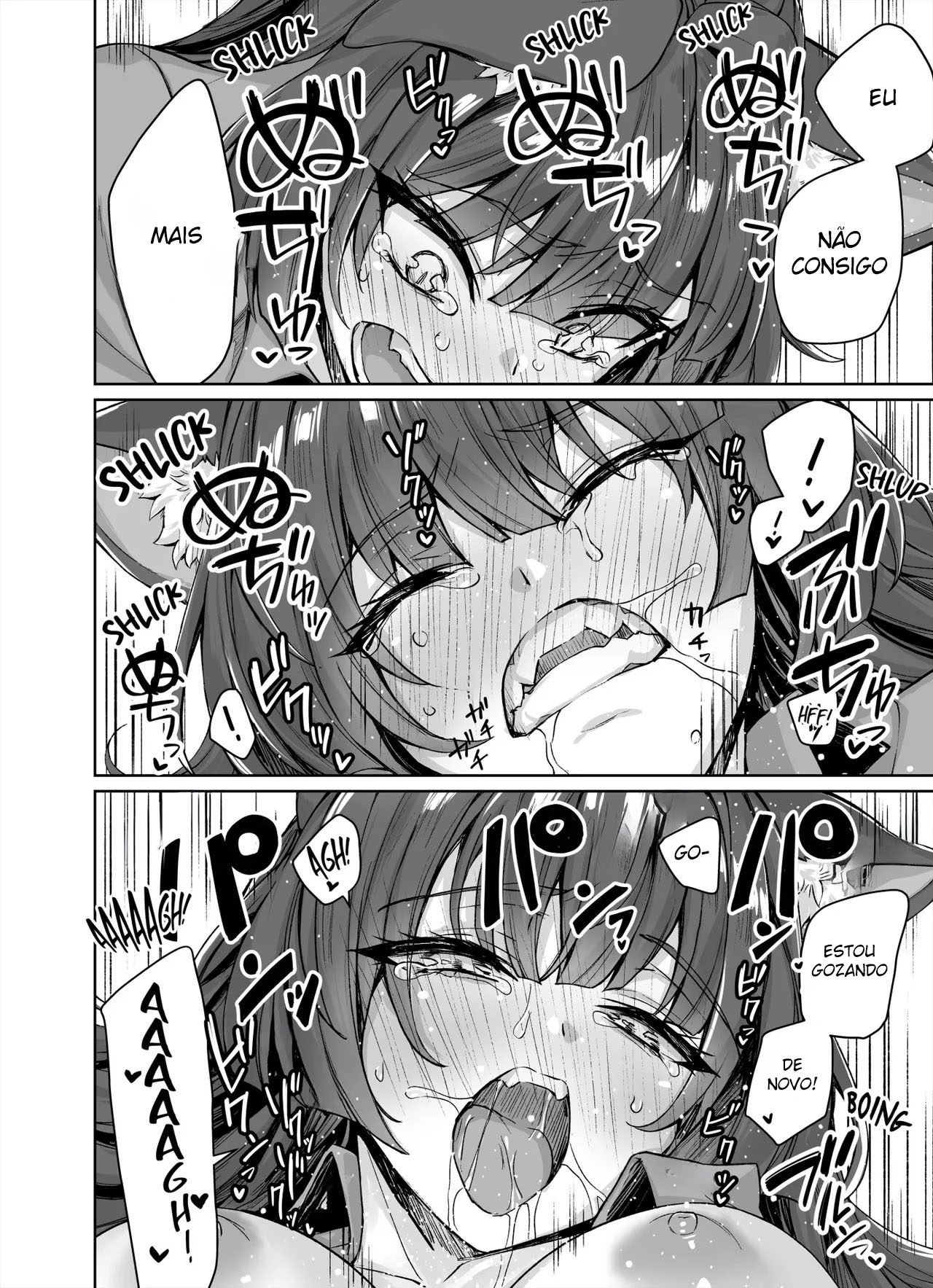 A História Sobre Minha Gata De Estimação Yandere Me Espremendo Até Secar - Foto 41